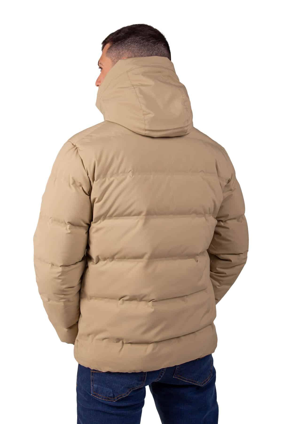 Casaco De Penas Wendigo para Homem Térmica e Impermeável Bege 2/4