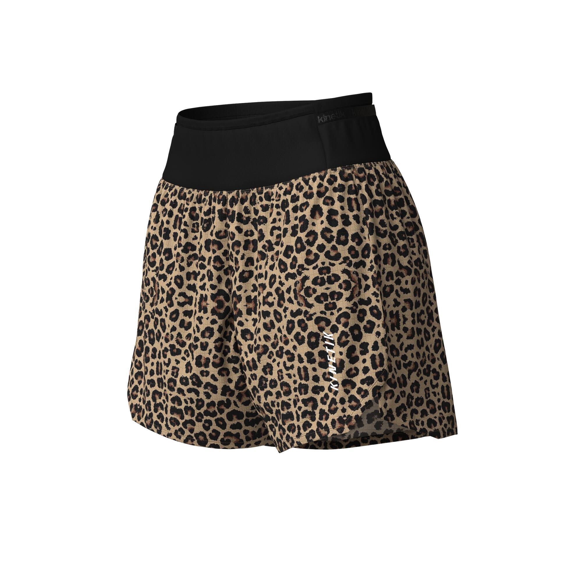 Kinetik - Aerok 5 Leopard M - Short - Marron - Decathlon