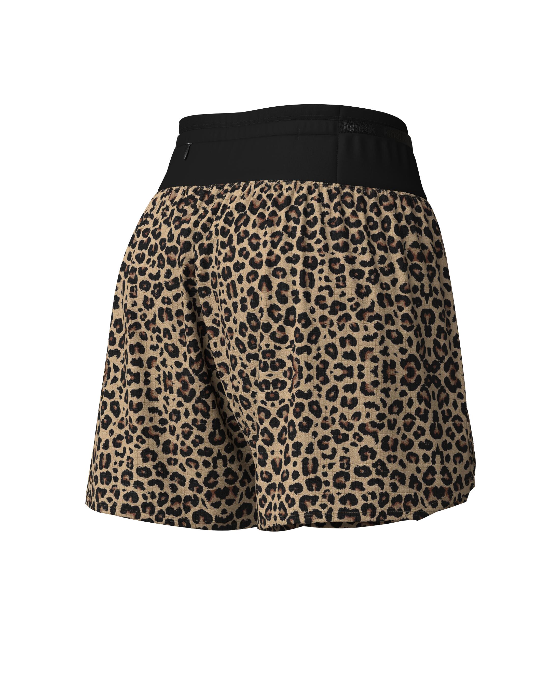 SHORT DE TRAIL RUNNING AEROK 5 LEOPARD 7/7