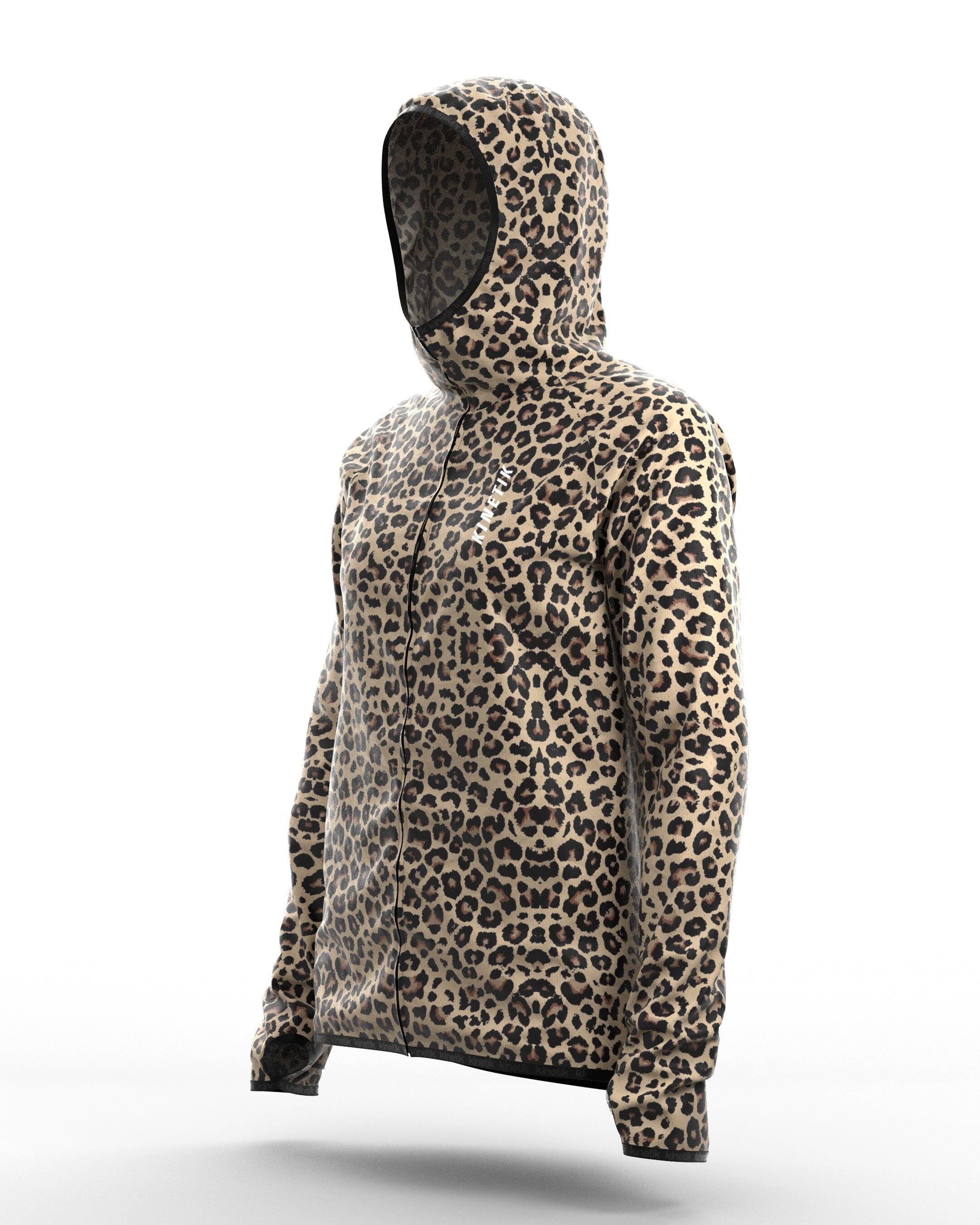 VESTE DE TRAIL RUNNING FEMME SPEKTRAIL LEOPARD 3/7