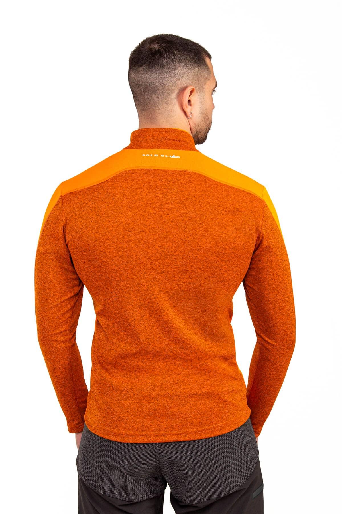 Camisola Calanques Alpinismo E Escalada Homen Leve Transpirável Laranja 2/5