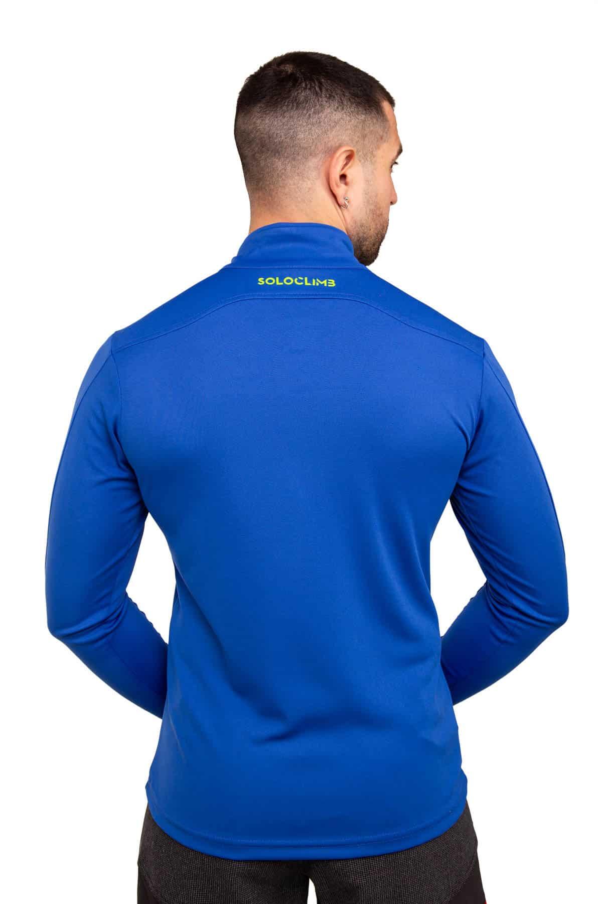 Camisola Calanques Alpinismo E Escalada Homen Leve Transpirável Azul Ribo 2/3