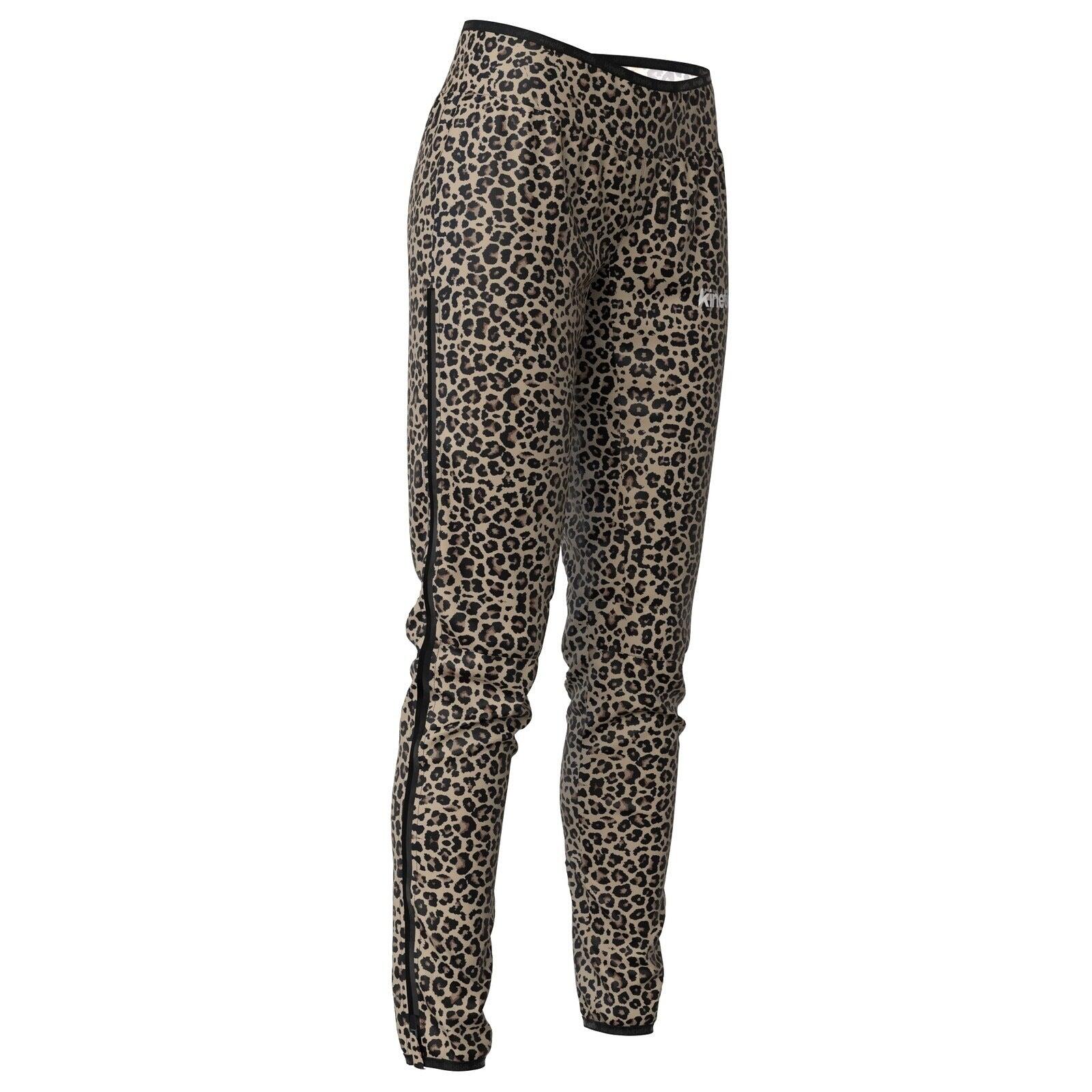 PANTALON FEMME LONG ZIP POUR LE TRAIL RUNNING SPEKTRAIL ULTRA PANT LEOPARD WOMEN 3/5