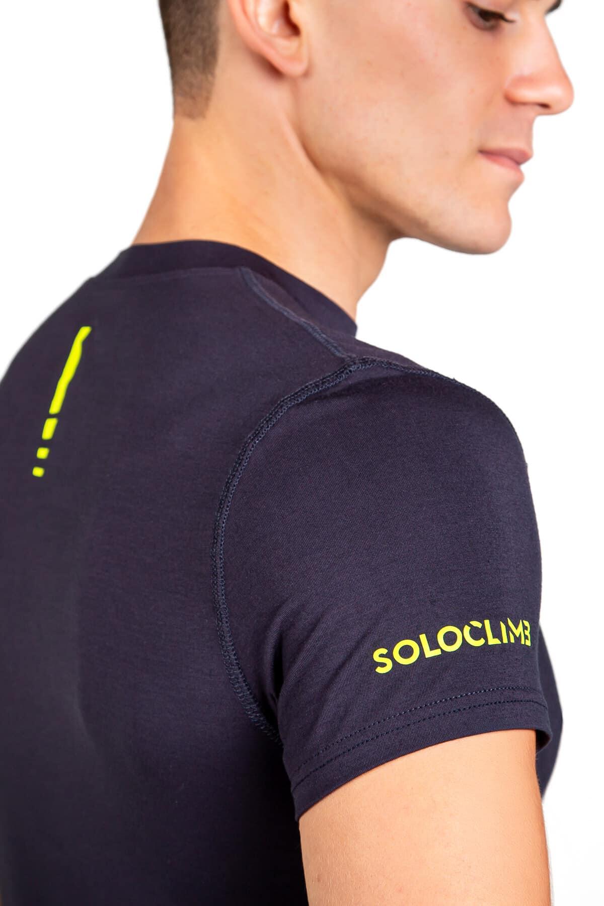 Camiseta Técnica Unisex Skin Fresh para Trekking y Escalada Azul Marino 2/4