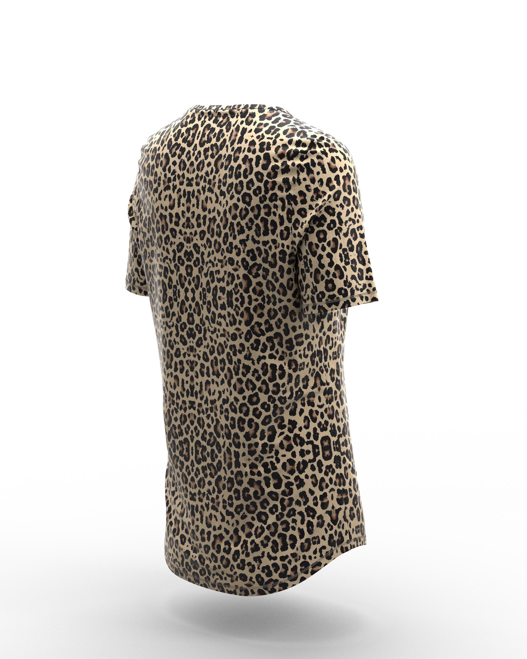 MAILLOT DE TRAIL RUNNING MAVRIK FEMME FULL LEOPARD 6/7