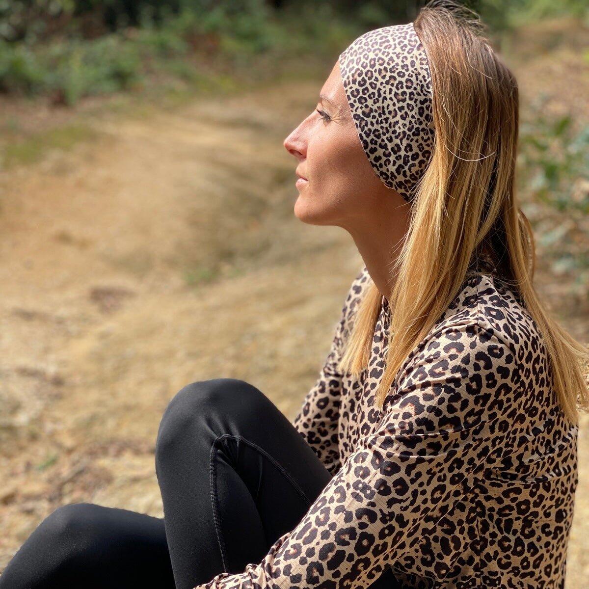 BANDEAU DE TRAIL RUNNING HEADBAND WINTERLING LEOPARD 2/5