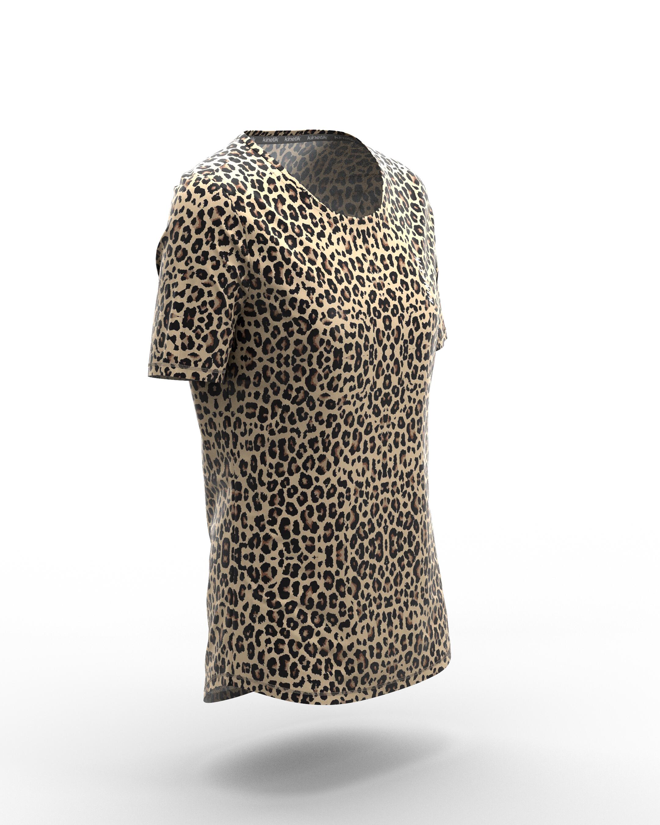 MAILLOT DE TRAIL RUNNING MAVRIK FEMME FULL LEOPARD 4/7