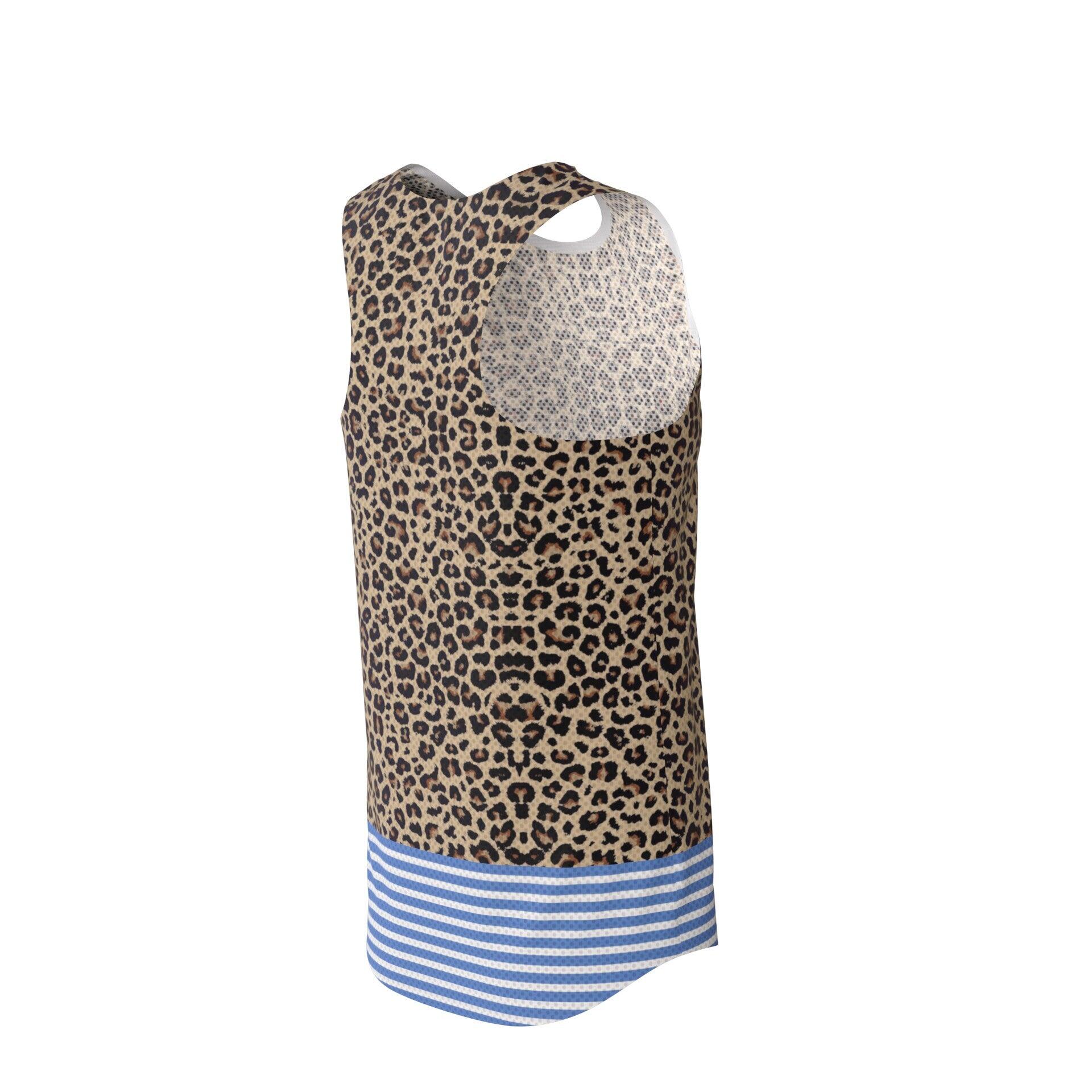 MAILLOT SANS MANCHES DE TRAIL RUNNING MAVRIK SL AR.90 LEOPARD X MARINIERE 7/7