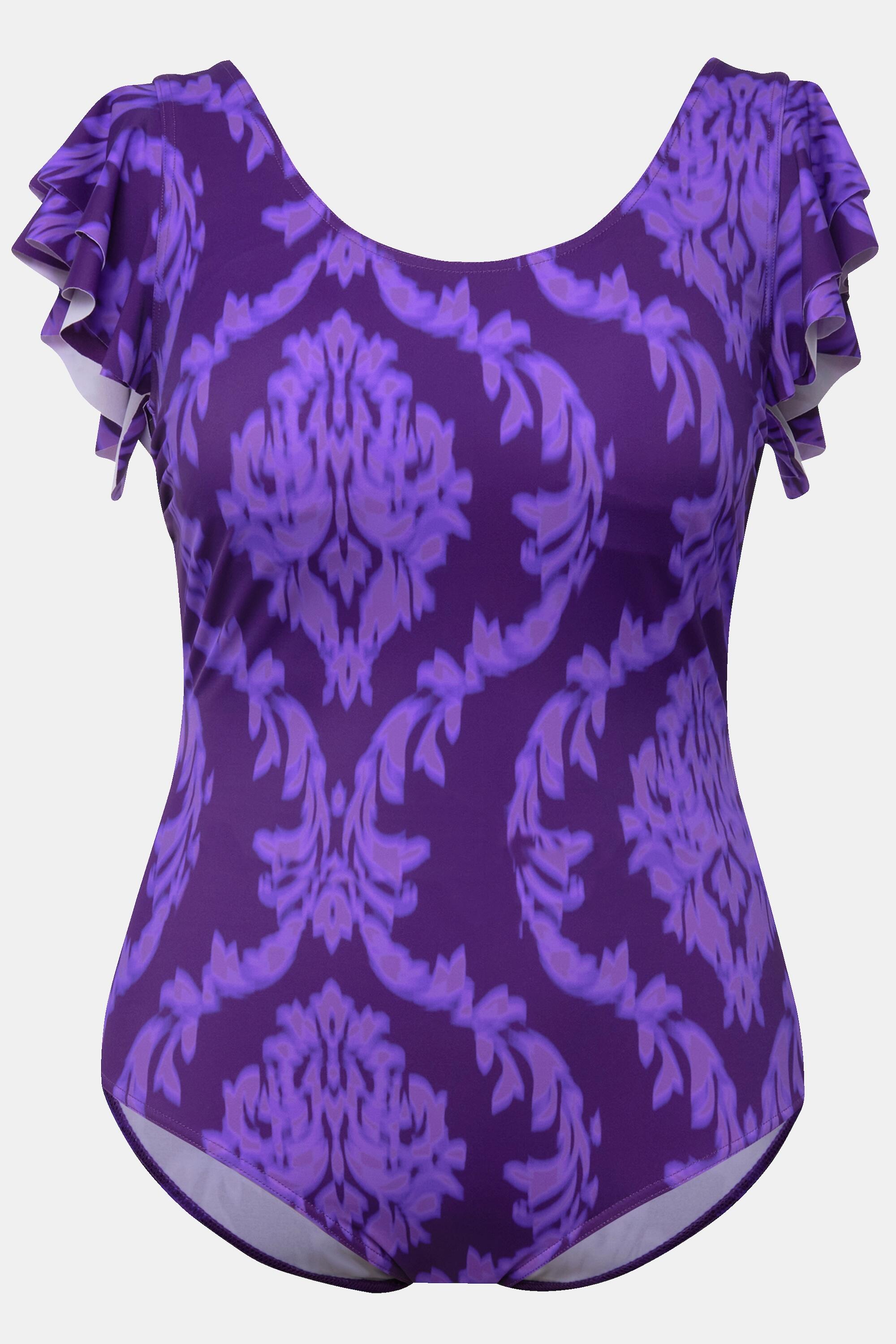 Femme Maillot de bain avec bonnets souples imprimé fantaisie 5/6