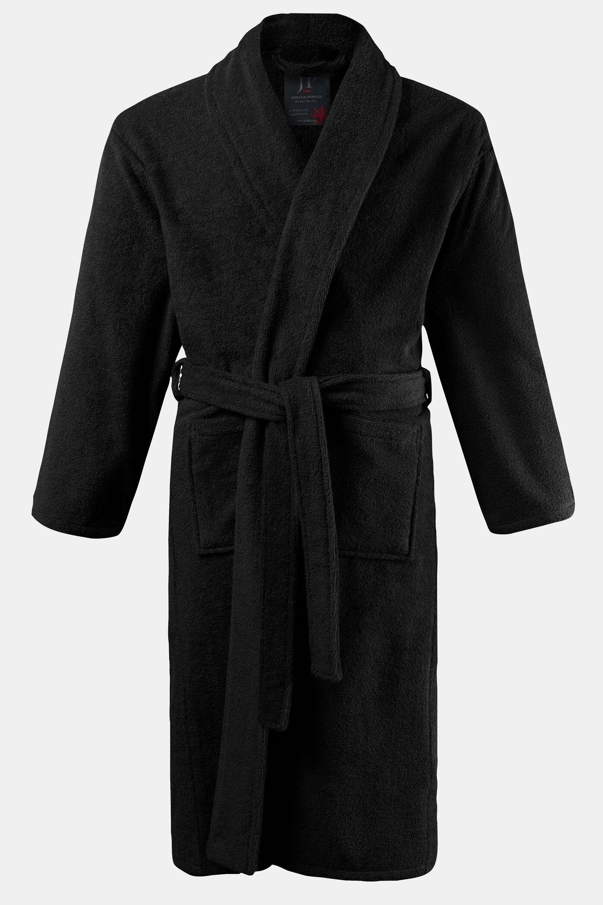 Hommes Peignoir en tissu éponge col châle collection Homewear 3/6