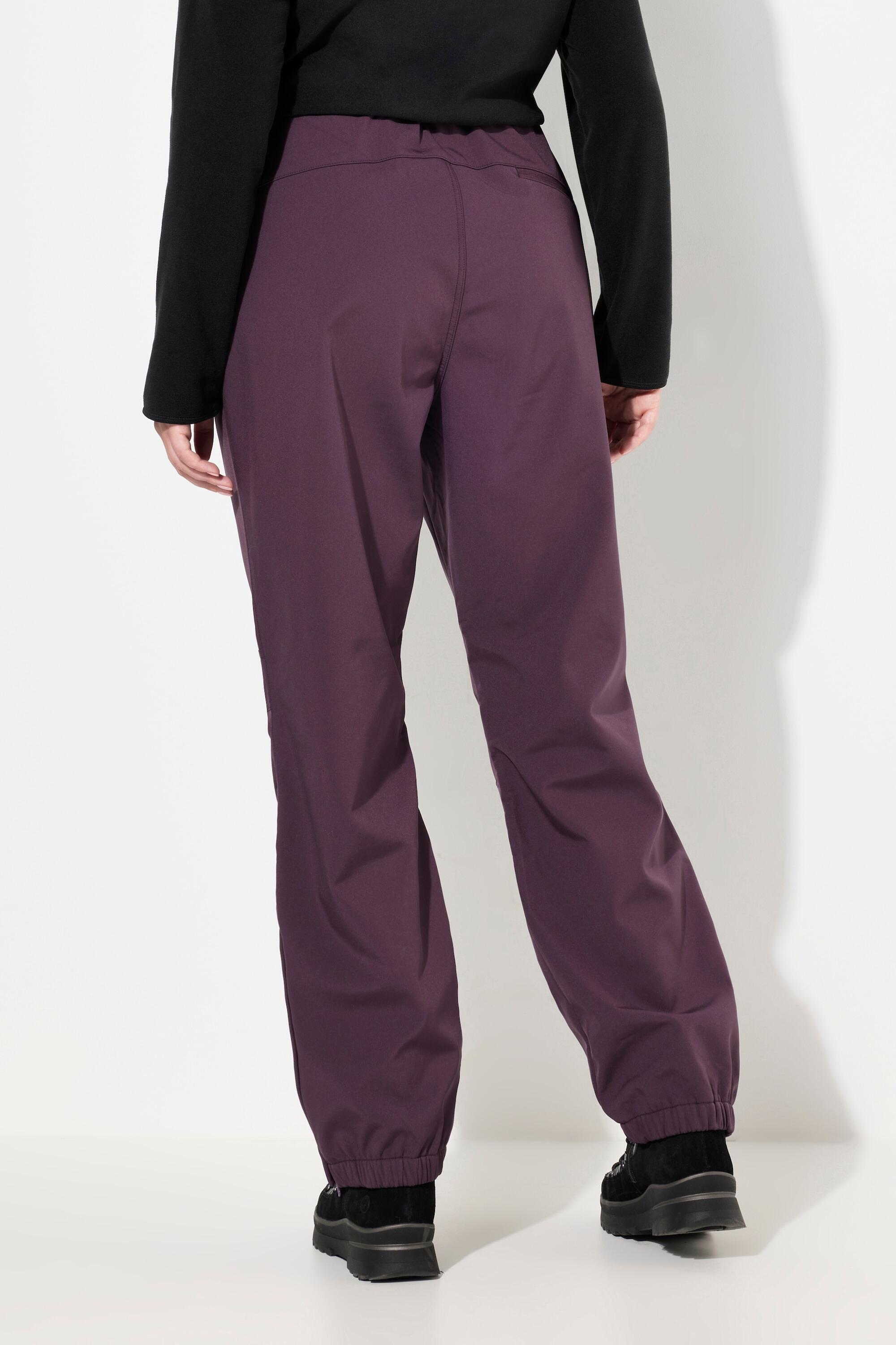 Femme Pantalon Softshell déperlant avec doublure en polaire et genoux préformés 2/5