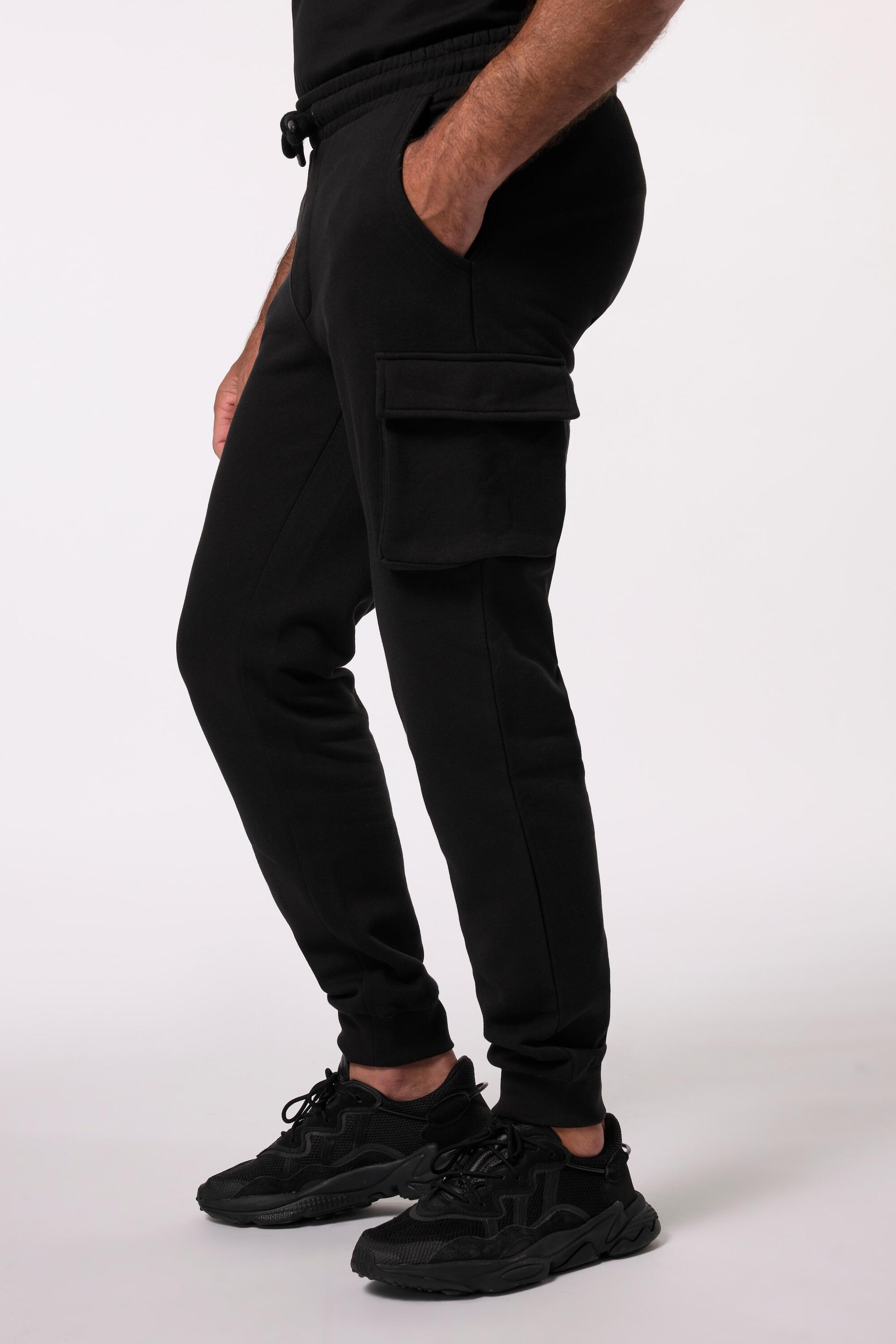 Hommes Pantalon cargo en molleton. Collection Fitness taille élastique 3/6