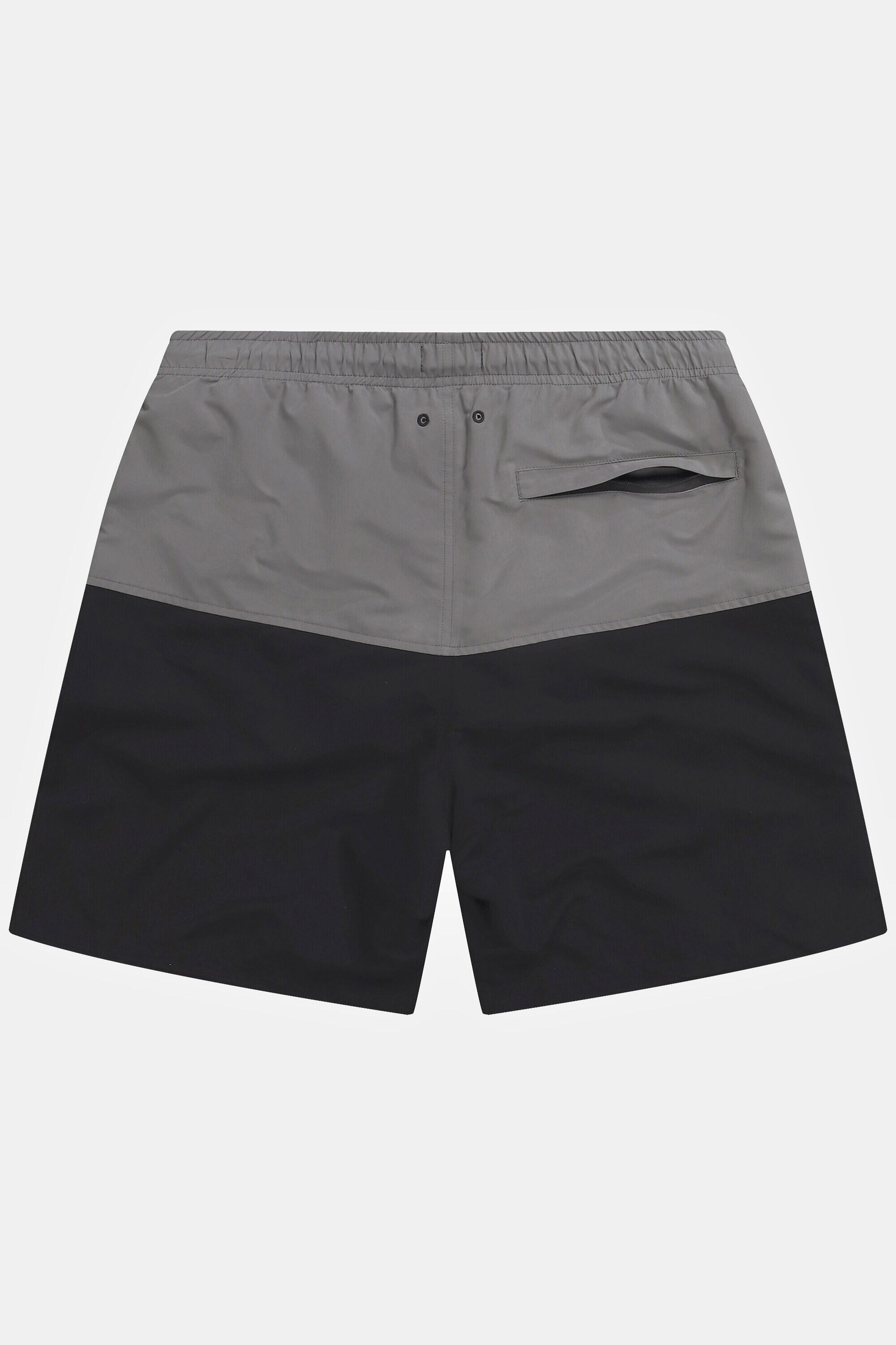 Herren Badeshorts Beachwear Elastikbund 8/9