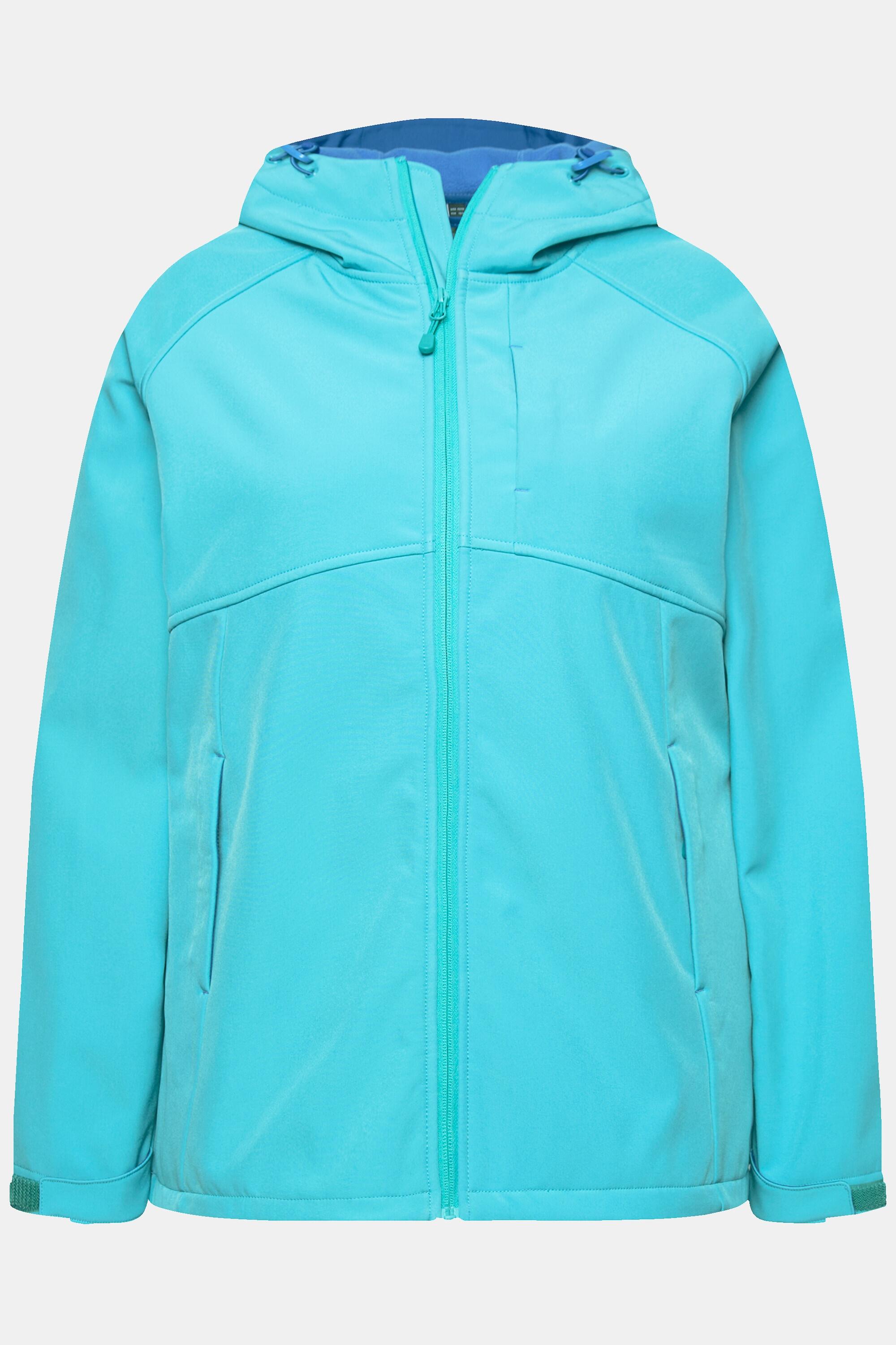 Damskie Kurtka softshell kaptur kieszenie na zamek regulowane zapięcie na rzep 5/5