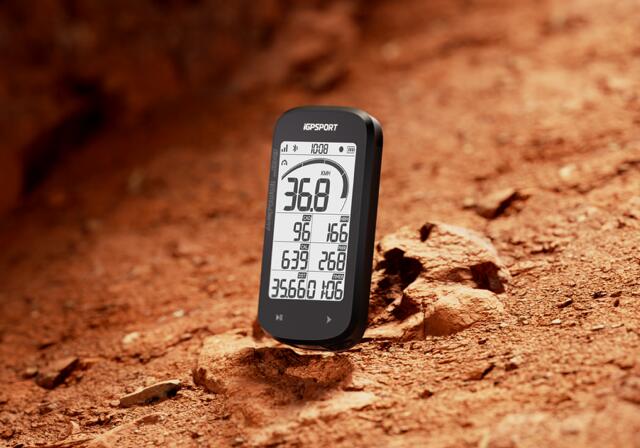 Licznik rowerowy iGPSPORT GPS BSC100 Max + uchwyt FAROZ 6/7
