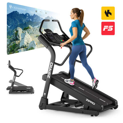 Bieżnia z Regulowanym Kątem Nachylenia Zipro Shred