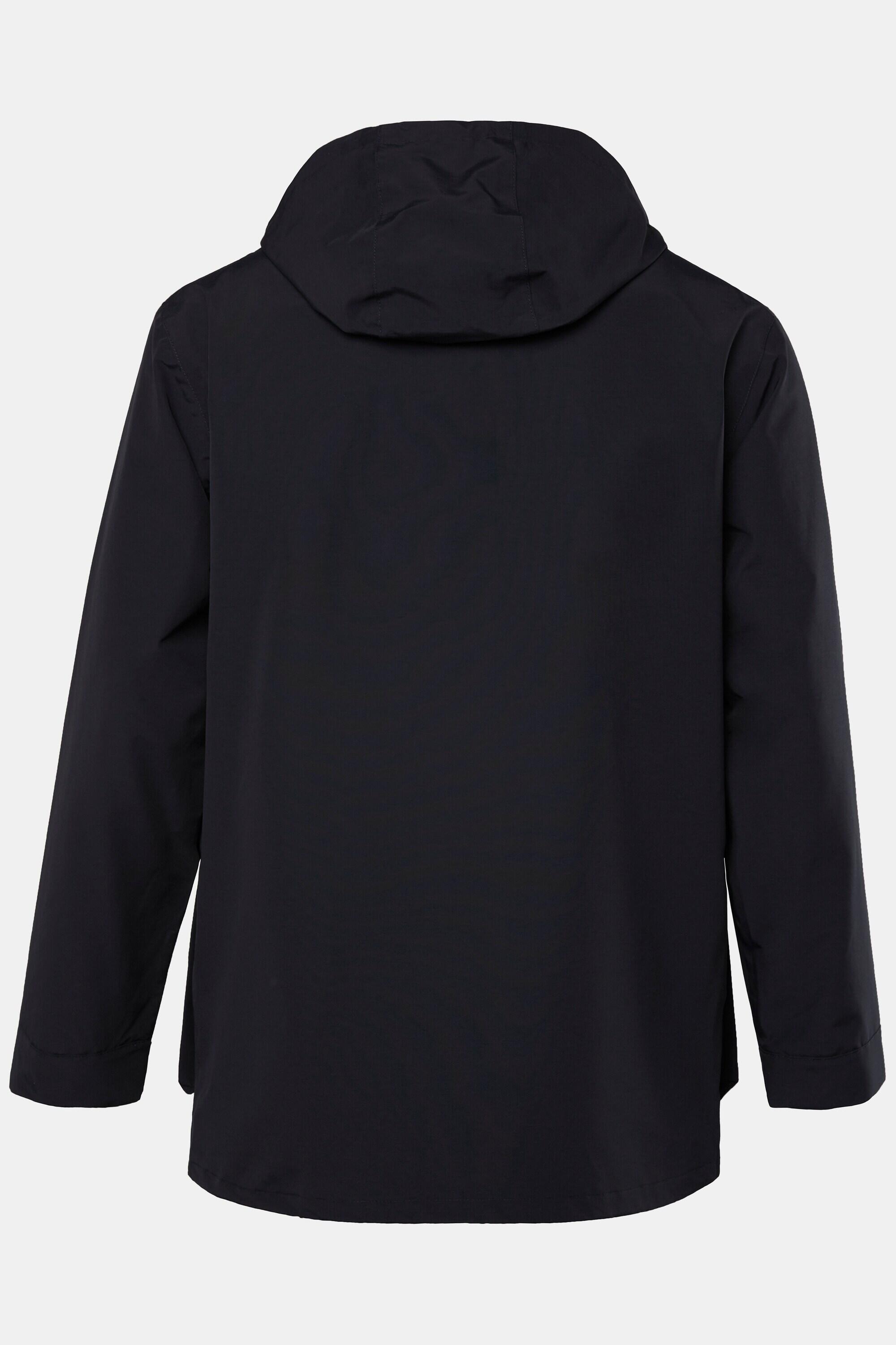 Hommes Veste de pluie imperméable capuche et fermeture à glissière sous patte 10/11