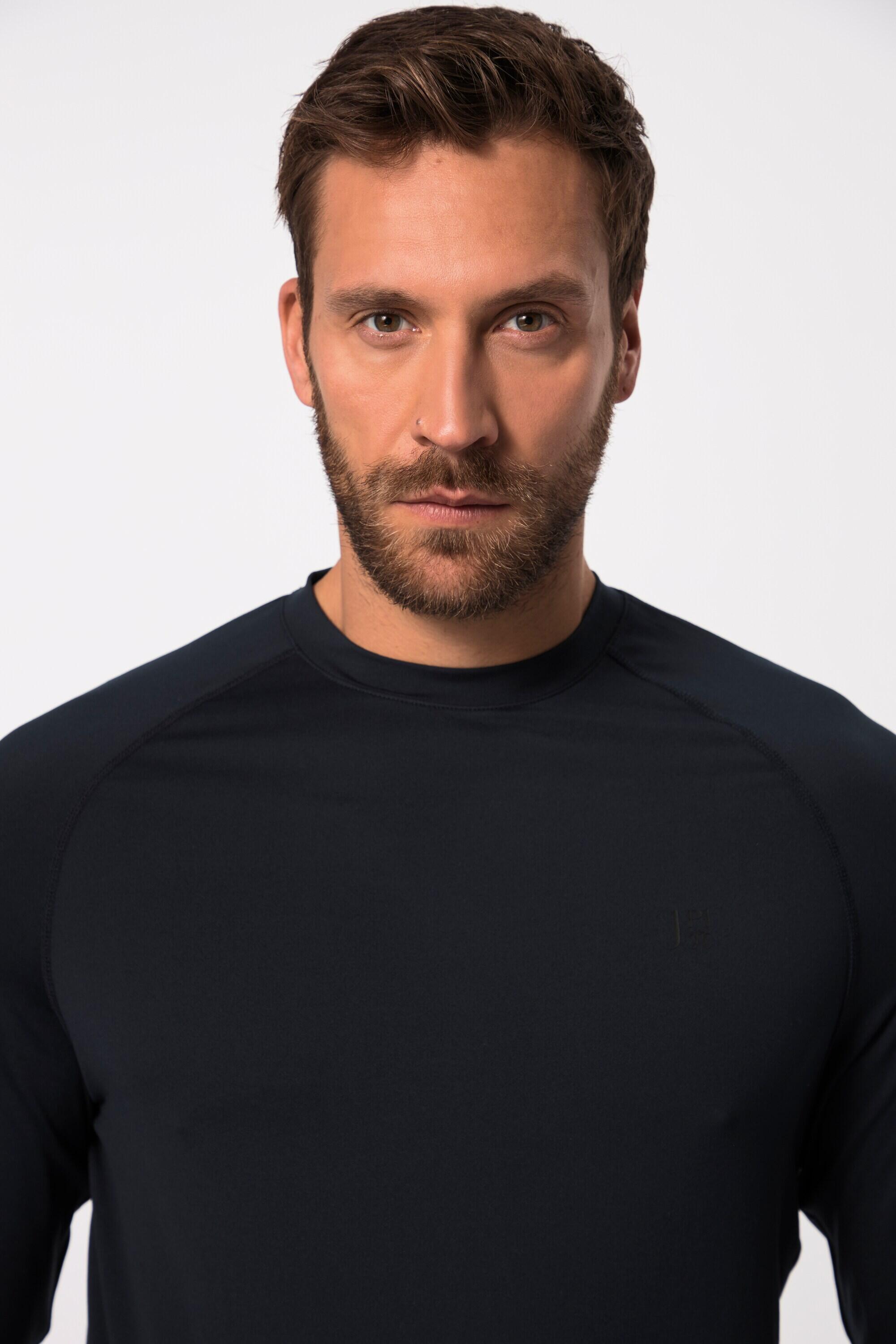 Hommes T-shirt de surf. Manches longues et col rond. Protection UV 2/5