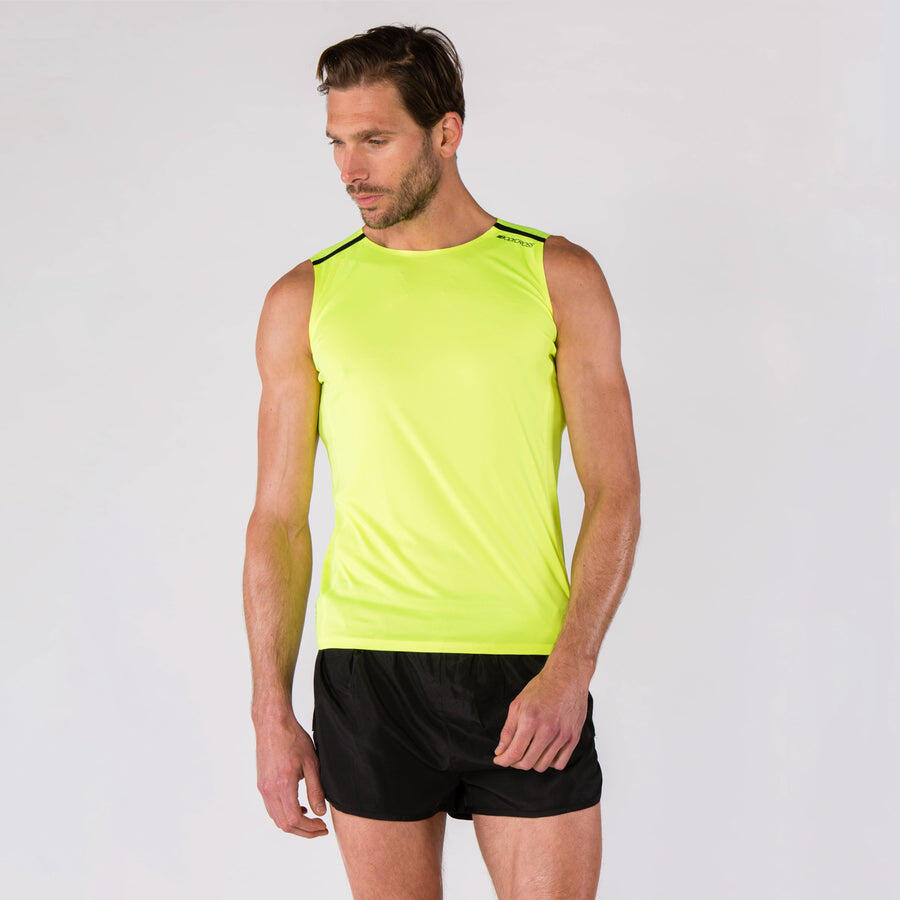 BODYCROSS Maglietta traspirante & ultra-leggera Uomo Running HORIZON TOP