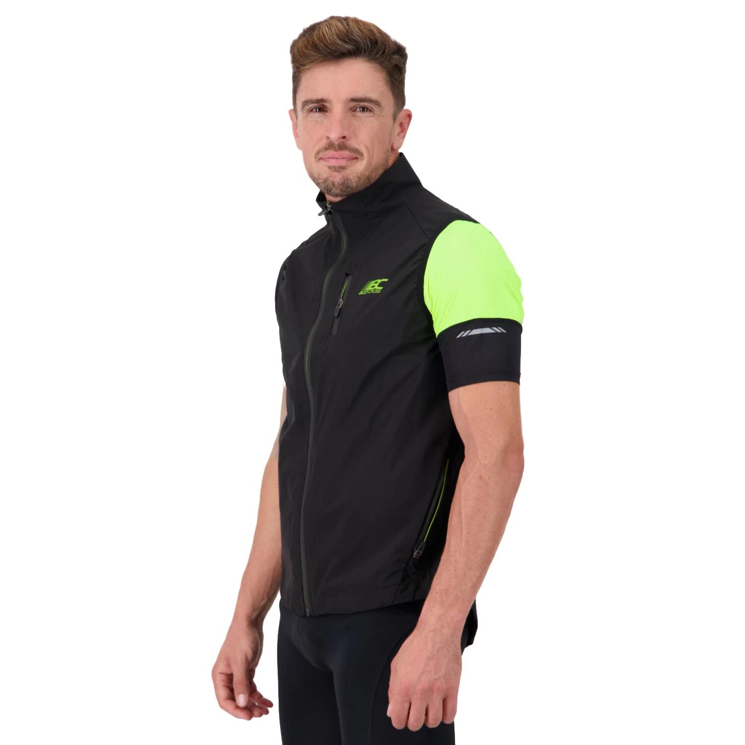 Coupe-vent sans manches AIR HORIZON homme noir 100% Polyester 2/7