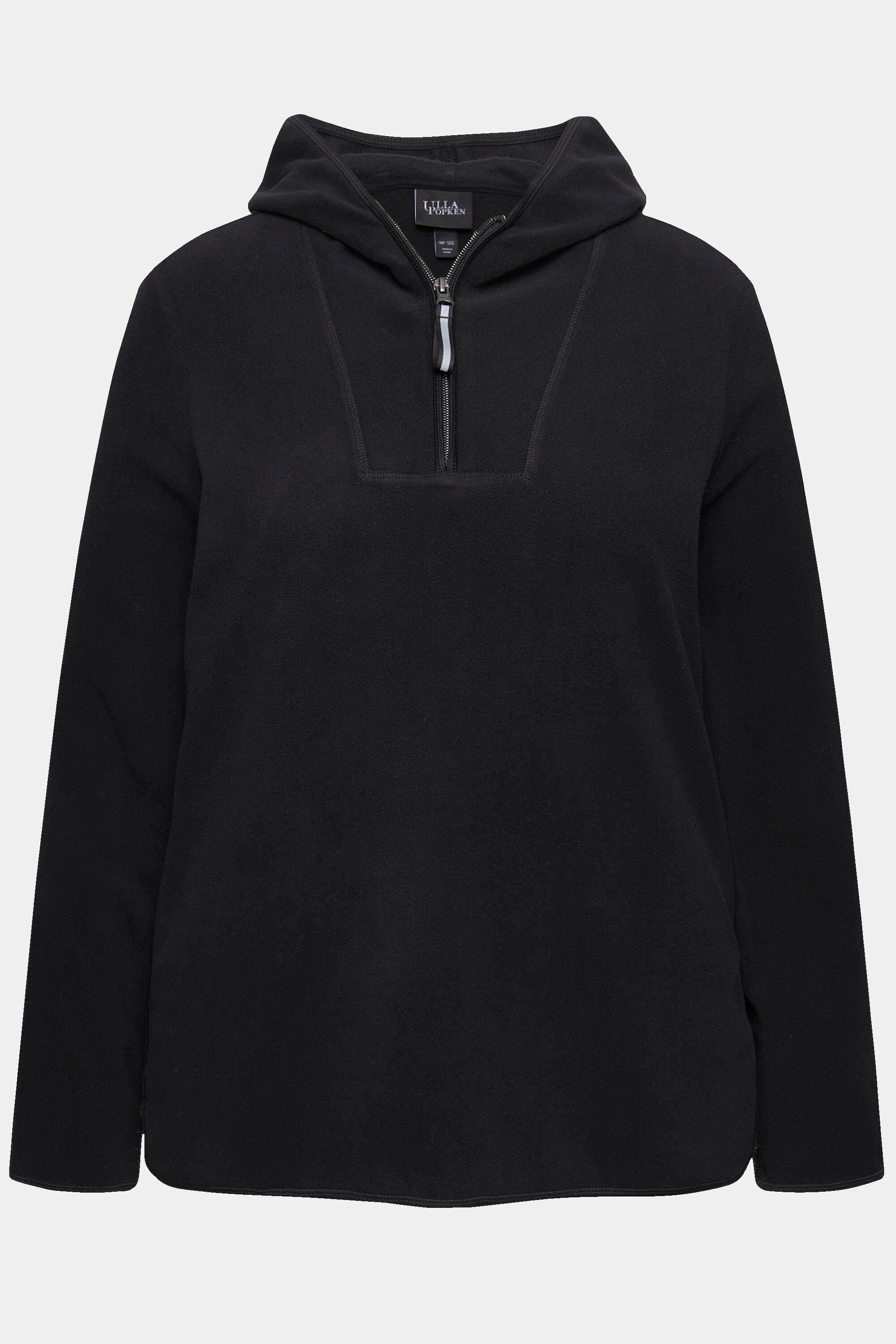 Femme Pull camionneur en polaire coupe courte et oversize matière recyclée 5/5