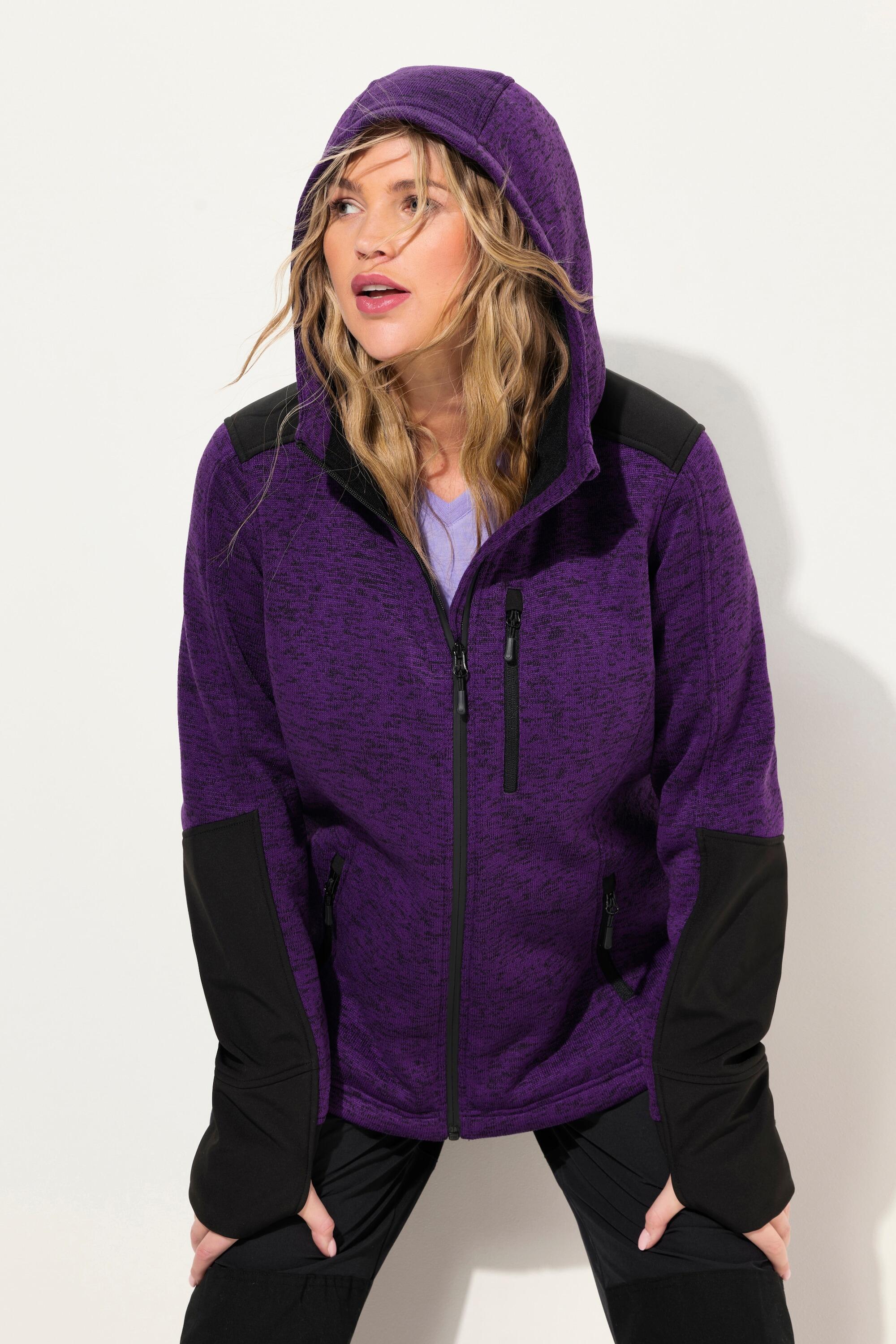 Femme Veste polaire à capuche 4/5