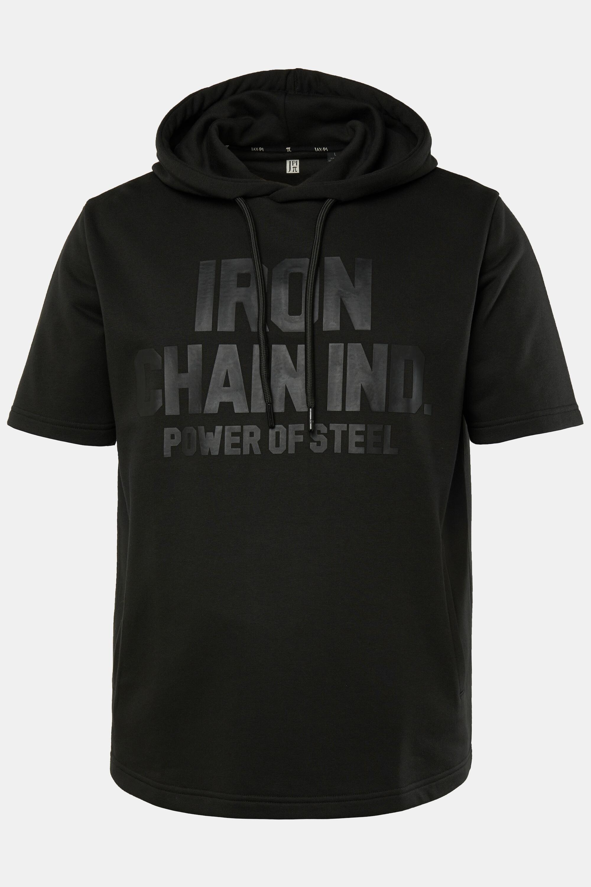 Hommes Sweat à capuche Iron Anvil. Collection Fitness. Manches 3/5