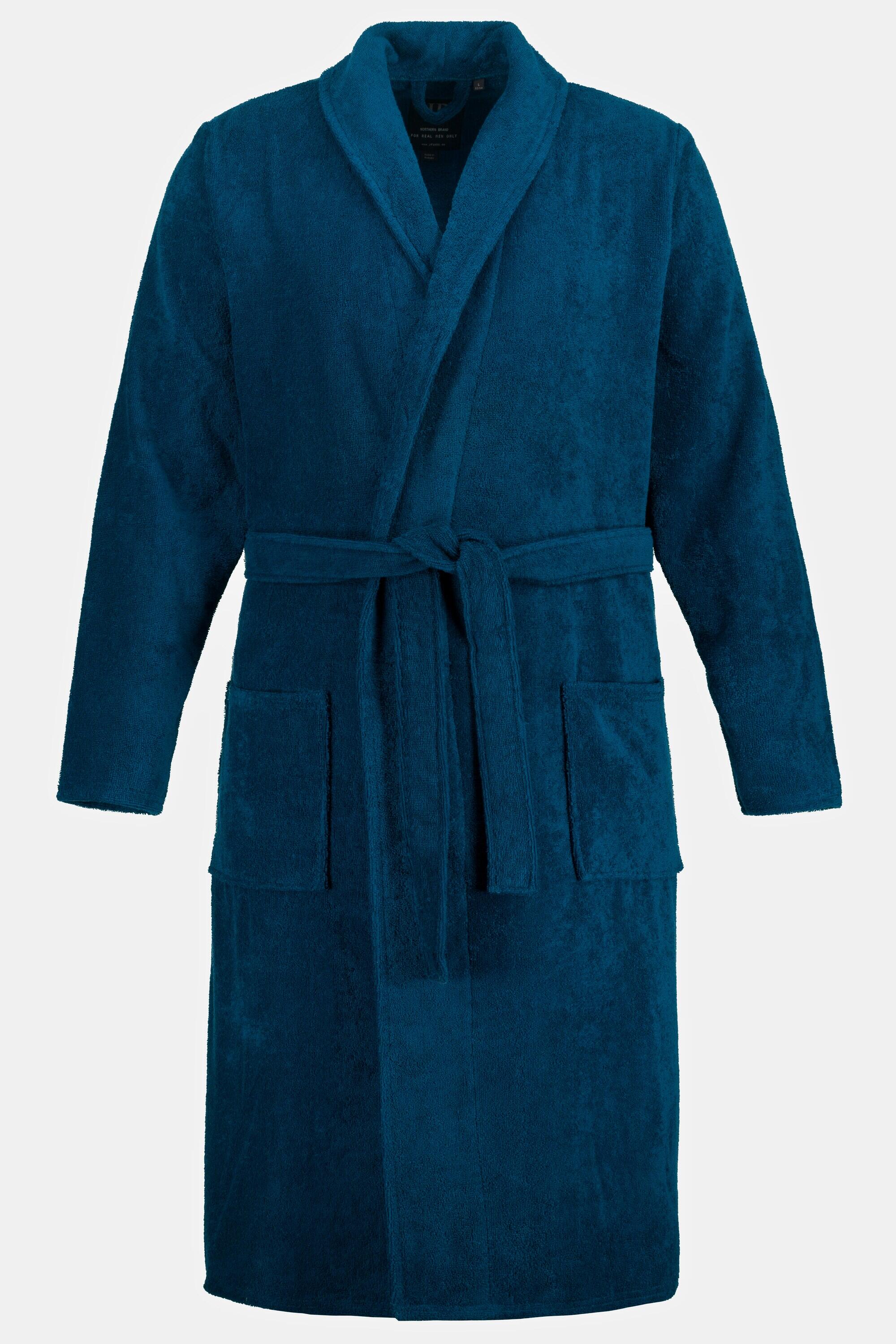 Hommes Peignoir en tissu éponge col châle collection Homewear 4/6