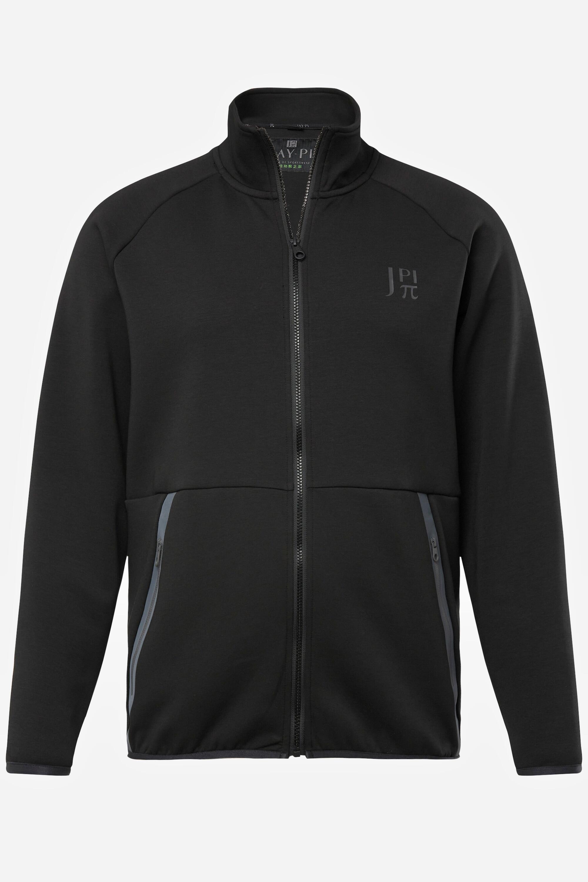 Hommes Veste en molleton FLEXNAMIC® collection Fitness col montant 4/5