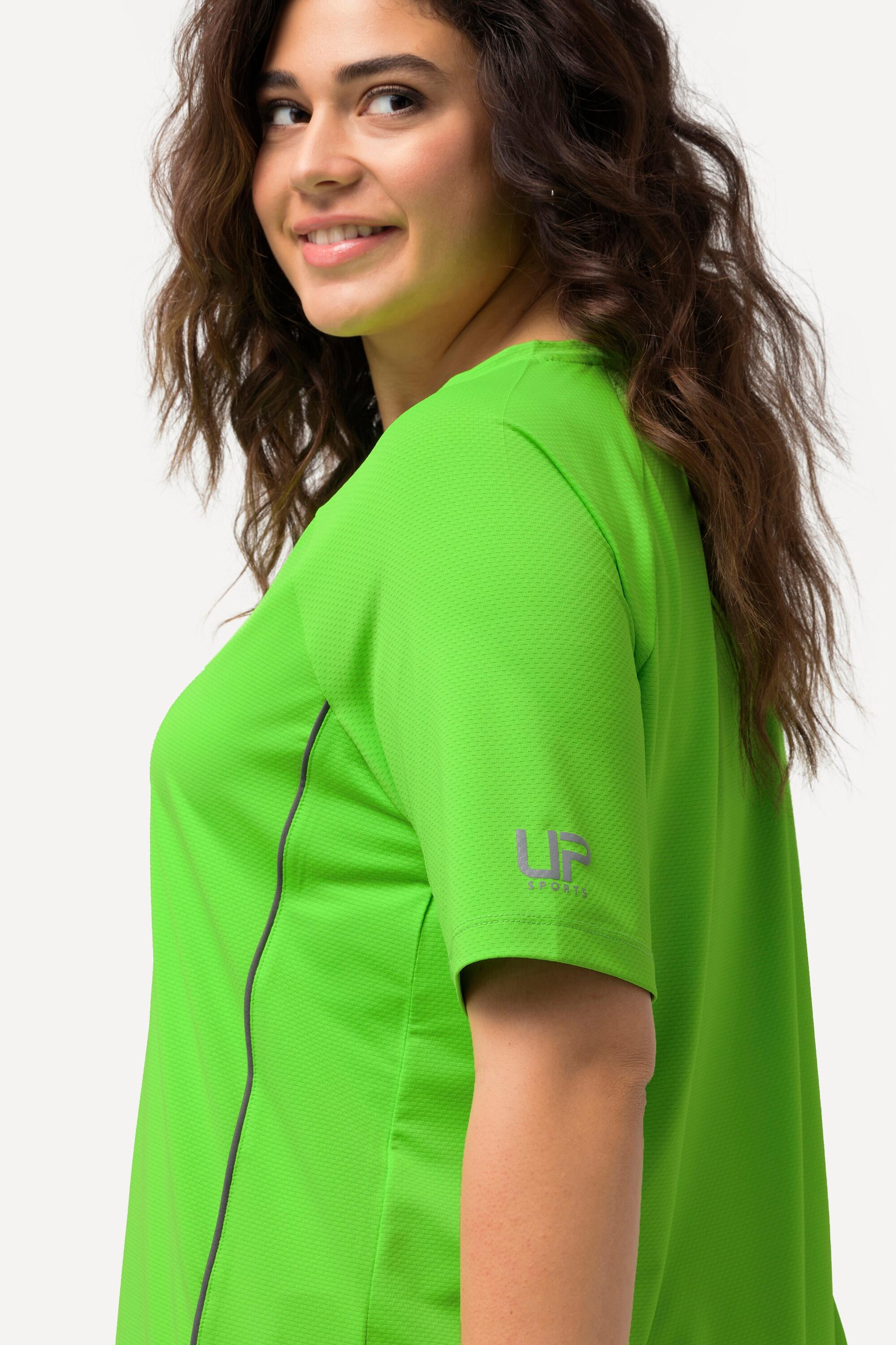 Femme T-shirt Col en V et manches courtes 3/5