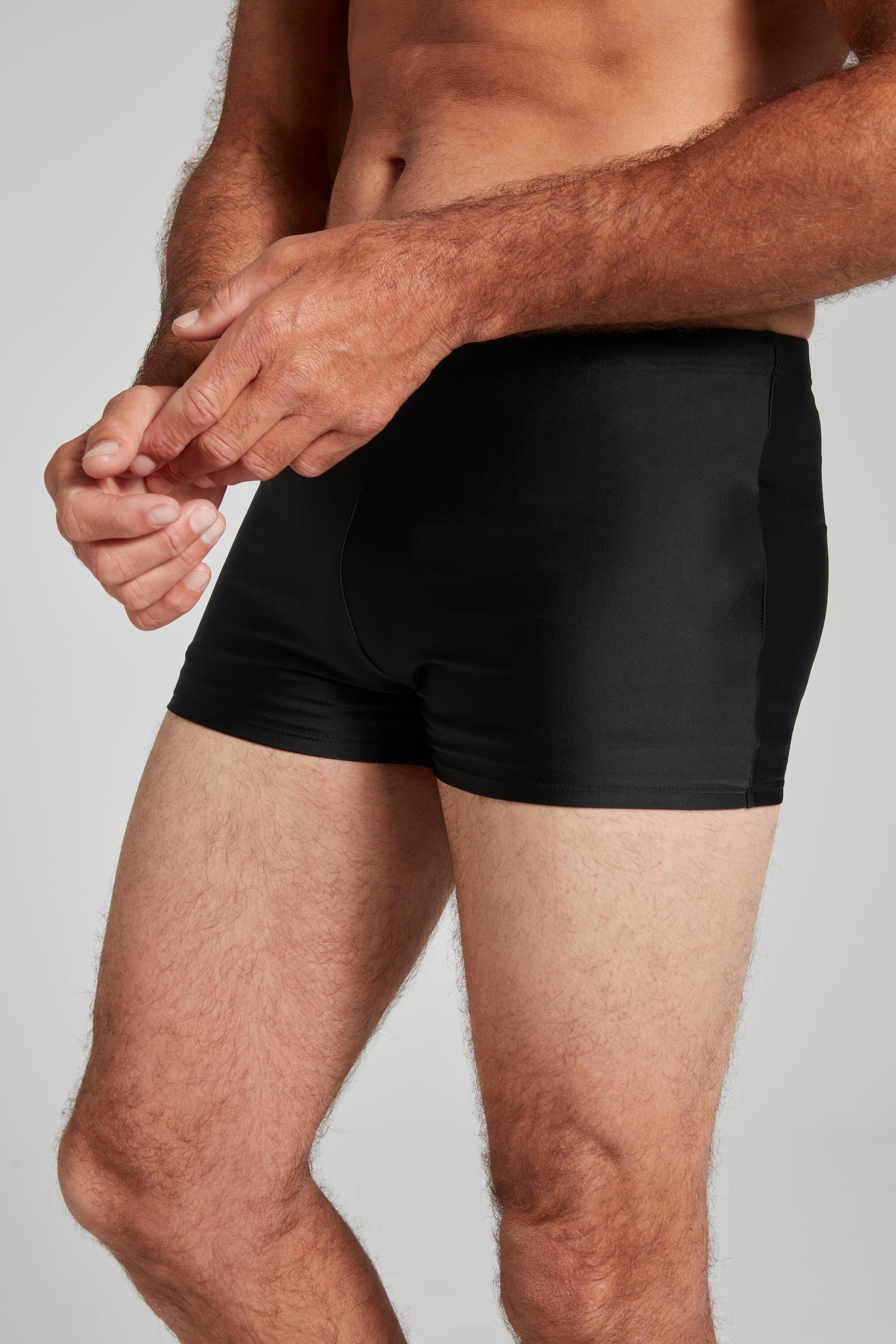 Heren Zwembroek beachwear elastische tailleband koord 3/5