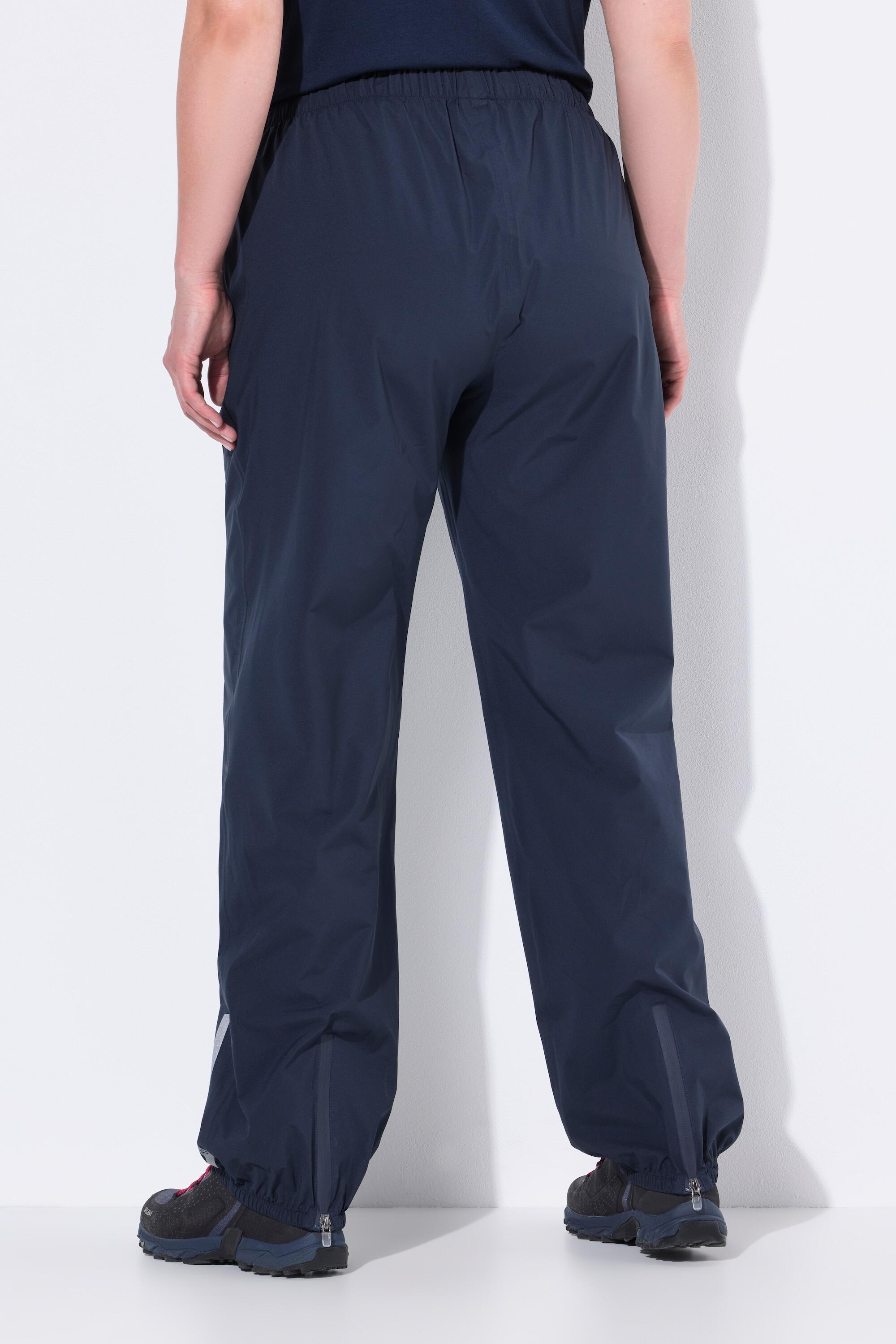Femme Pantalon de pluie imperméable bande réfléchissante taille élastique 2/7