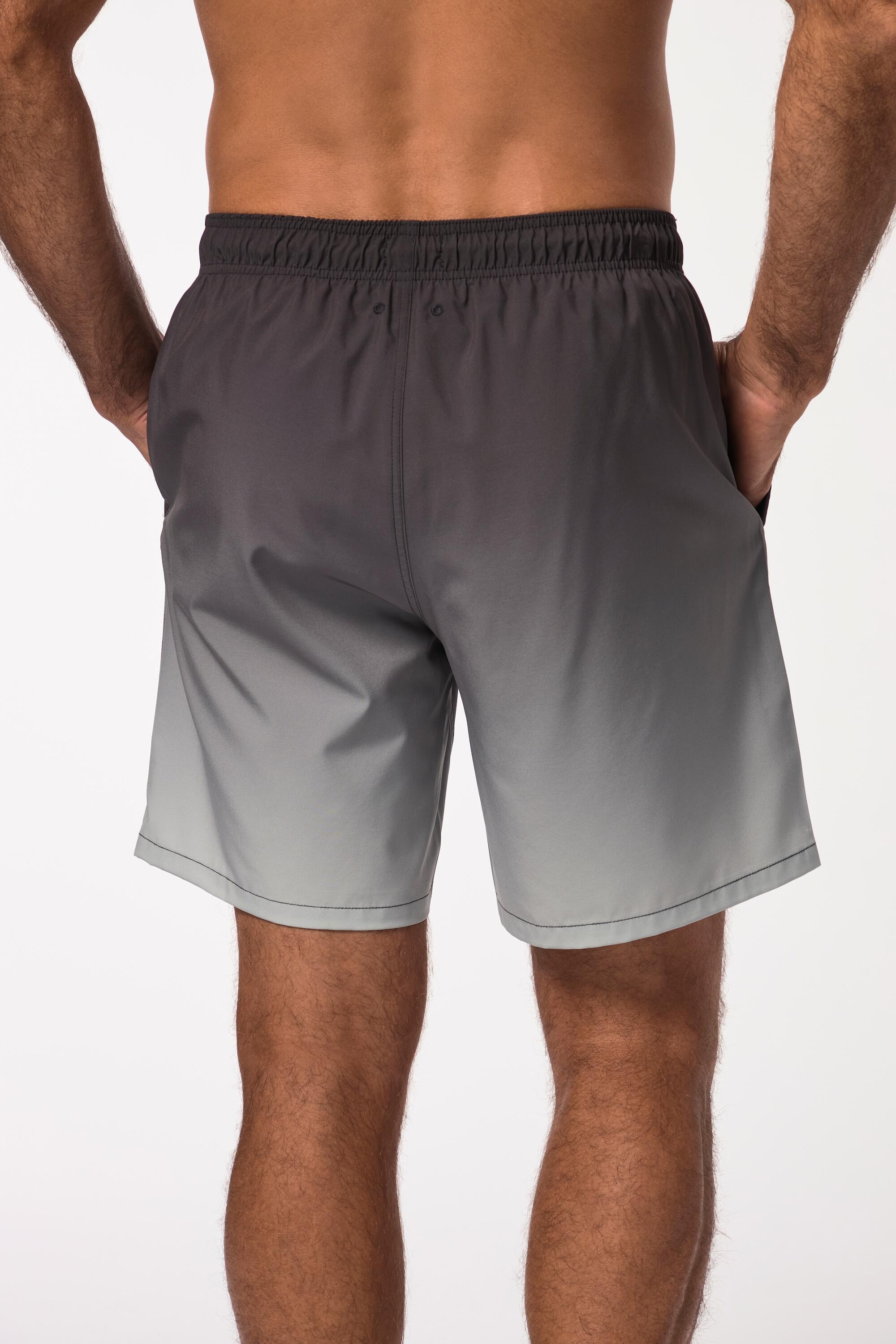 Heren Zwemshort beachwear elastische band batiklook 2/4