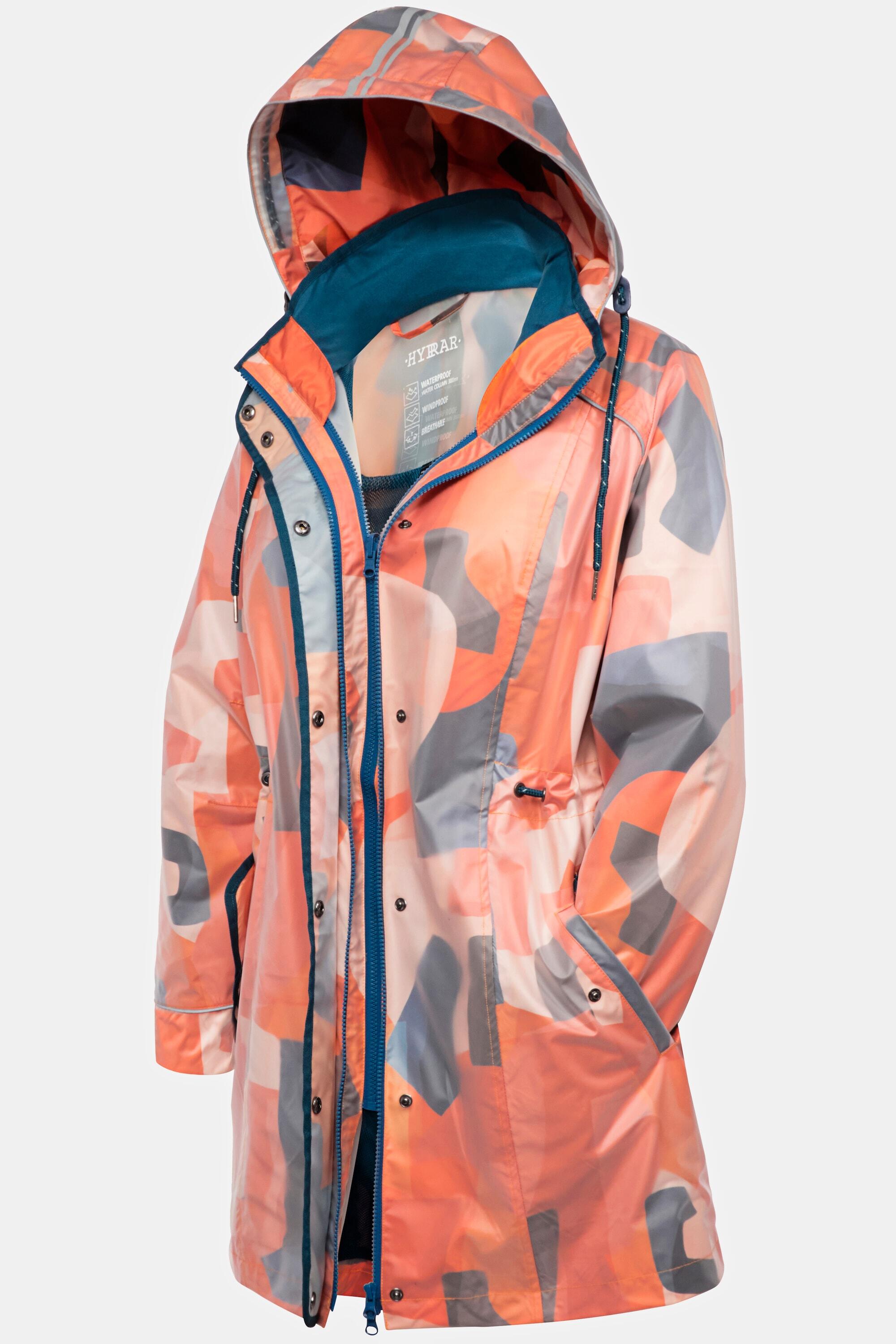 Femme Veste cirée technique HYPRAR imperméable fermeture éclair à double sens 6/6