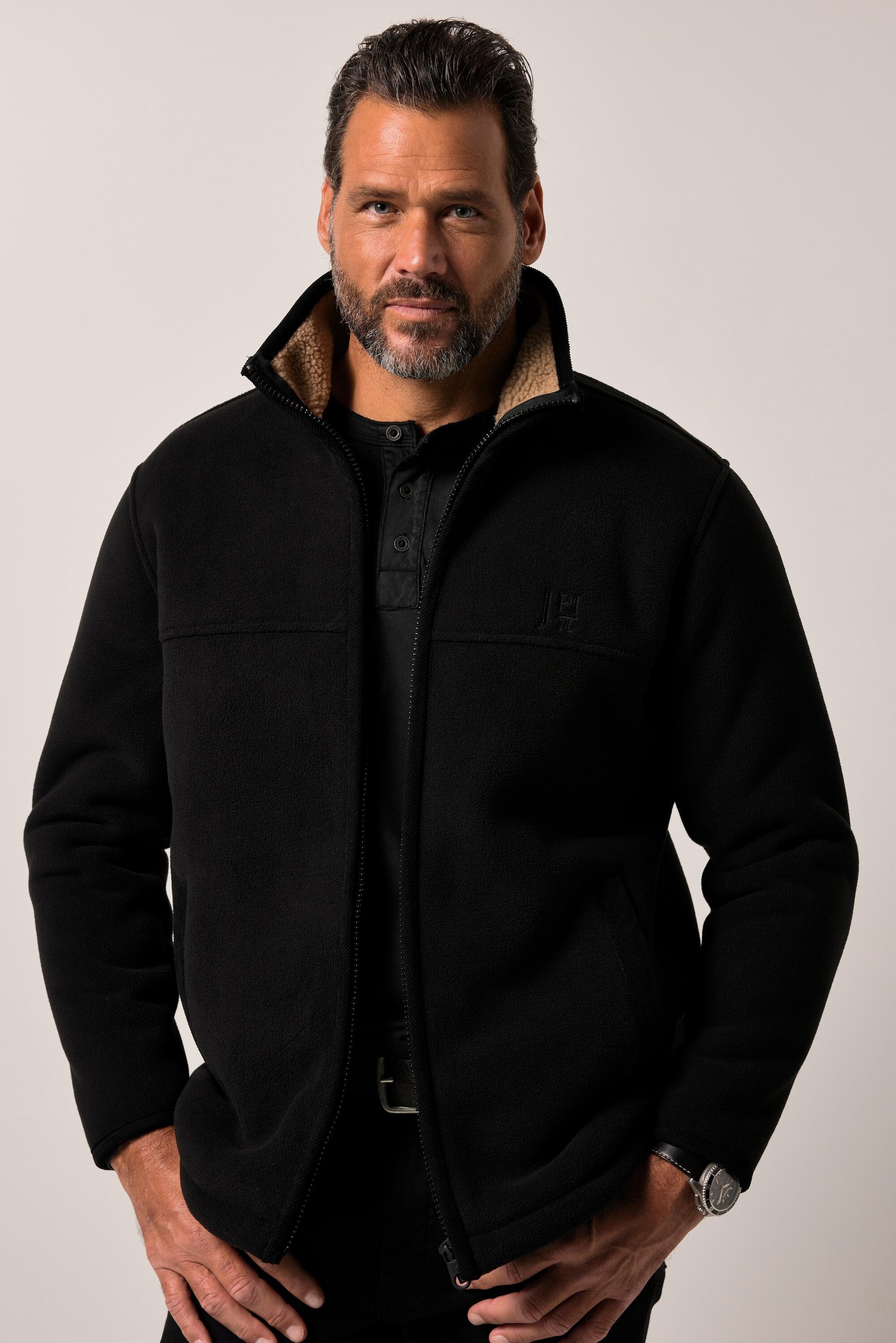 Veste Polaire Homme G.H. Bass & Co. Noire – Quarter Snap Vintage, Taille XXL, Chaude Et Douce