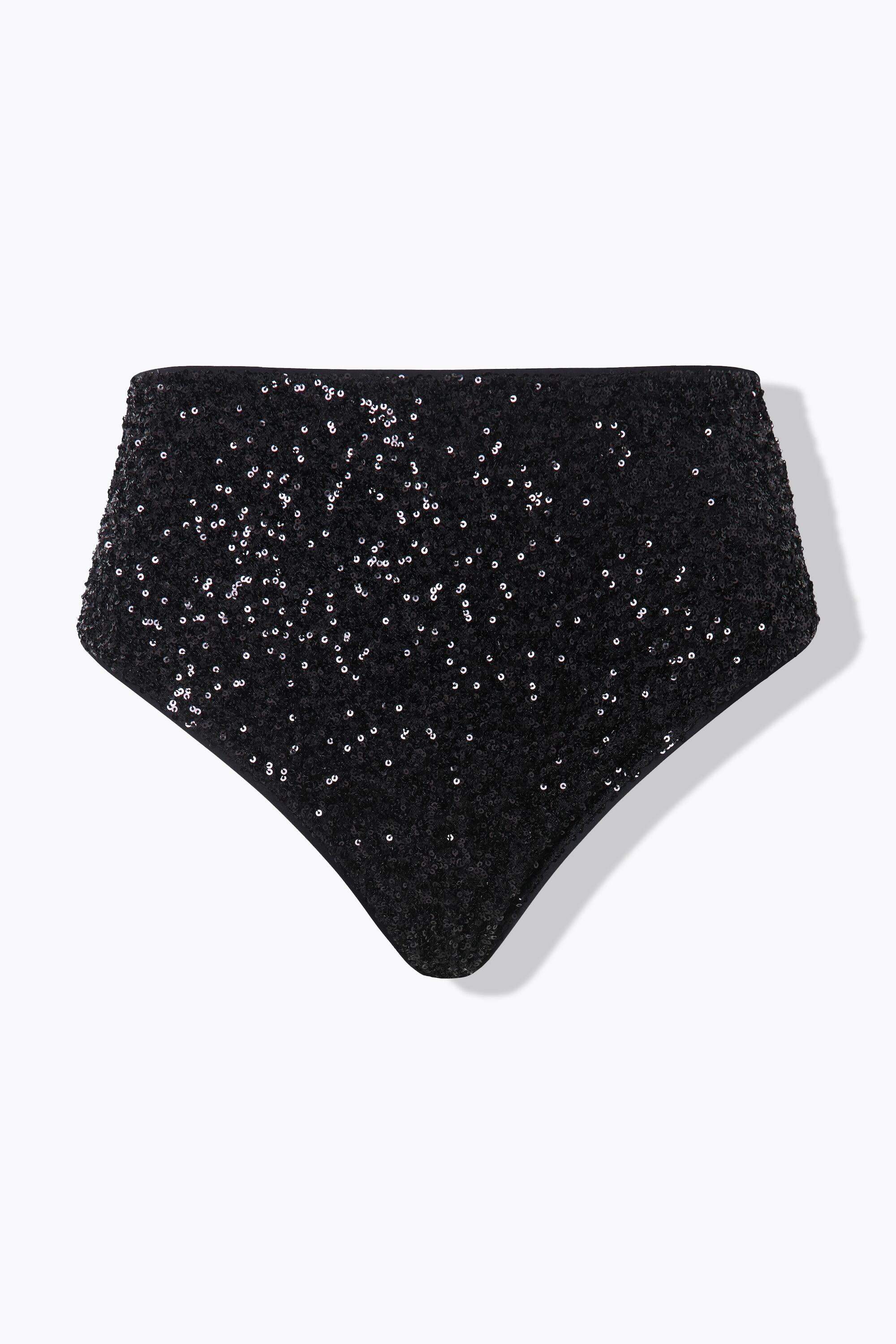 Femme Bas de bikini taille haute et paillettes 6/6