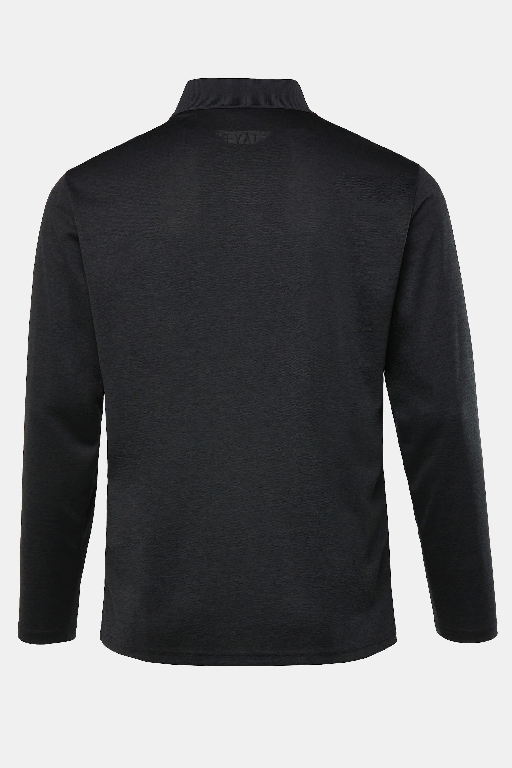 Heren Poloshirt met lange mouwen trekking QuickDry 4/4