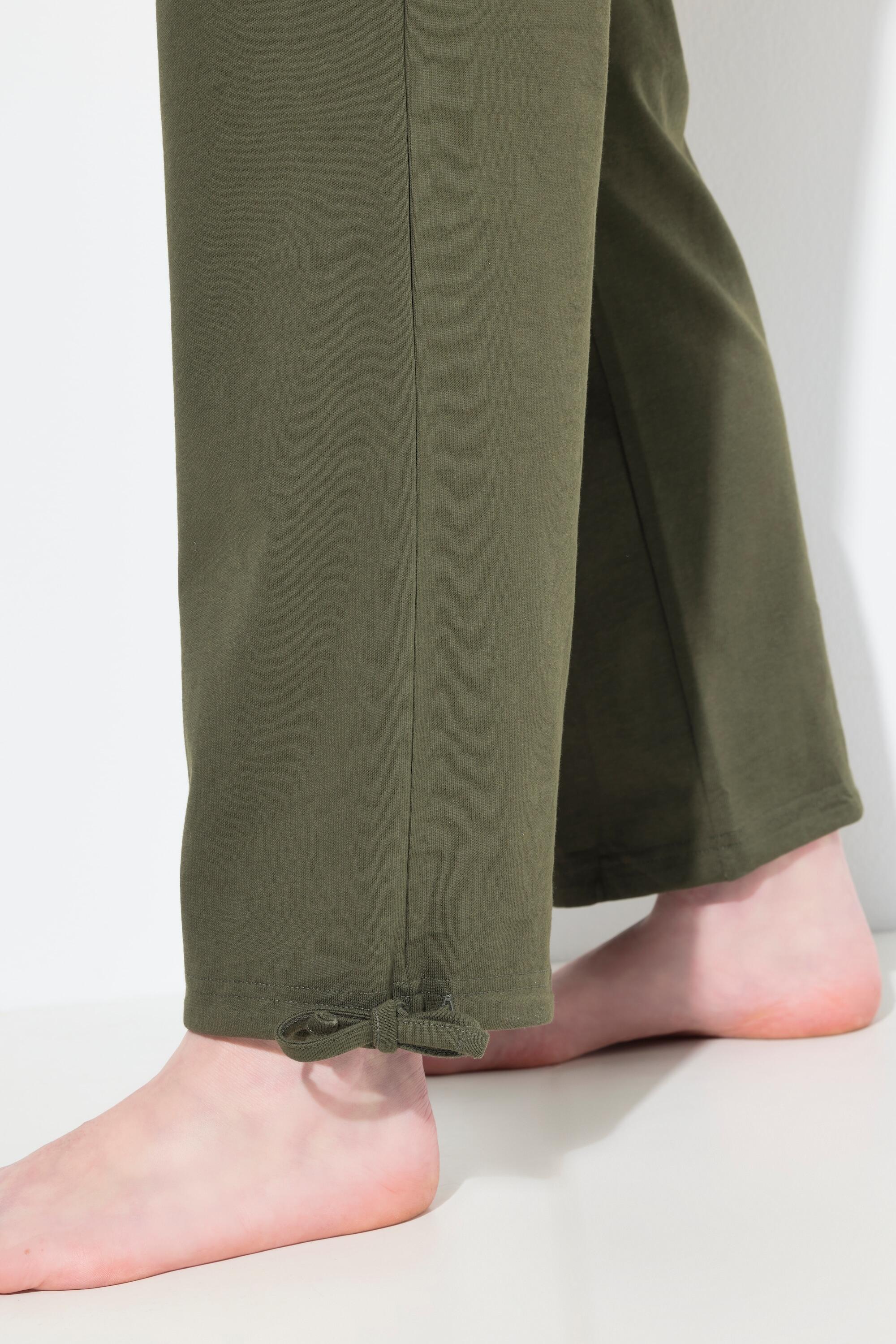 Dames Joggingbroek brede tailleband biologisch katoen 11/13