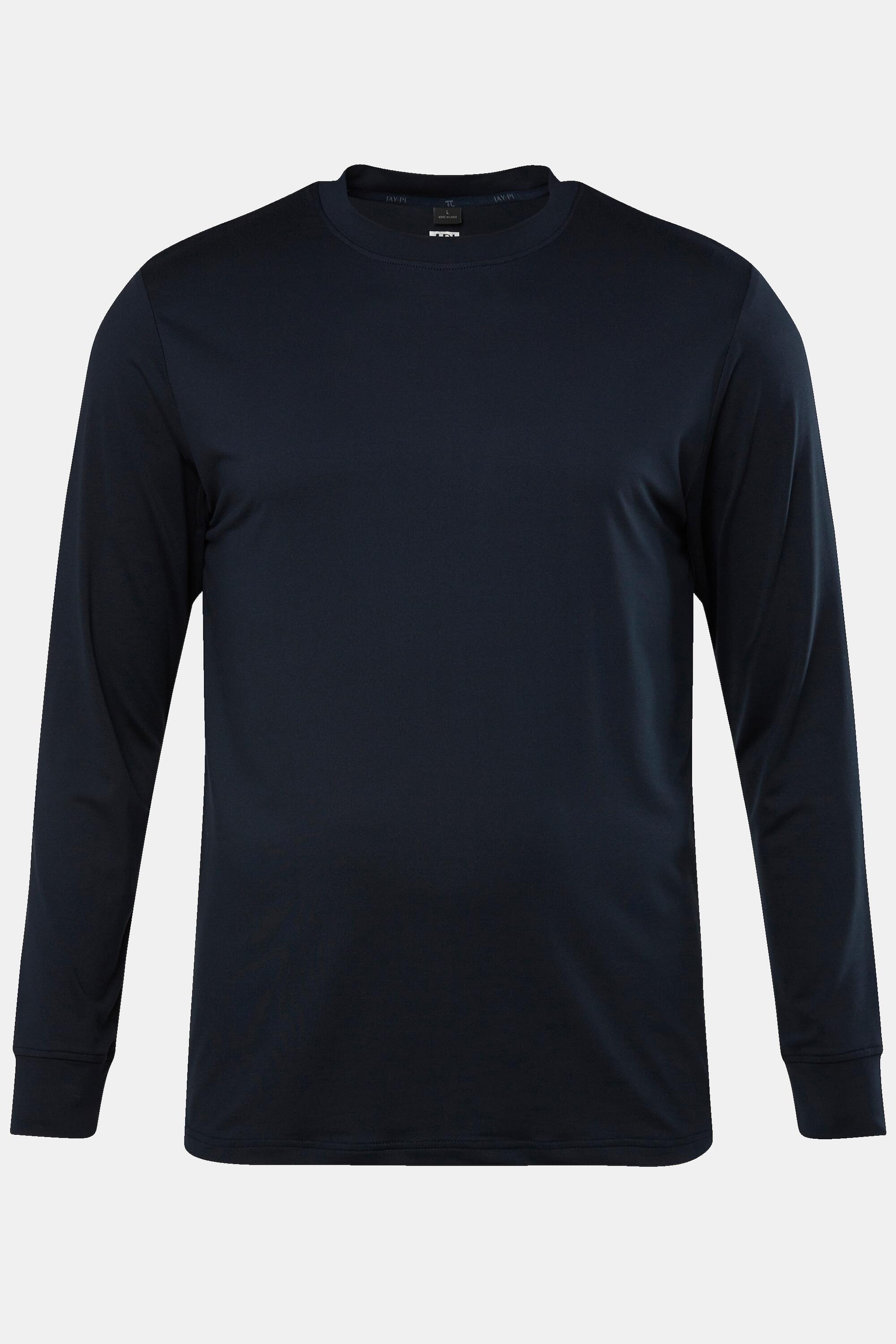 Hommes T-shirt de bain. Manches longues col rond et protection UV 50+ 3/4
