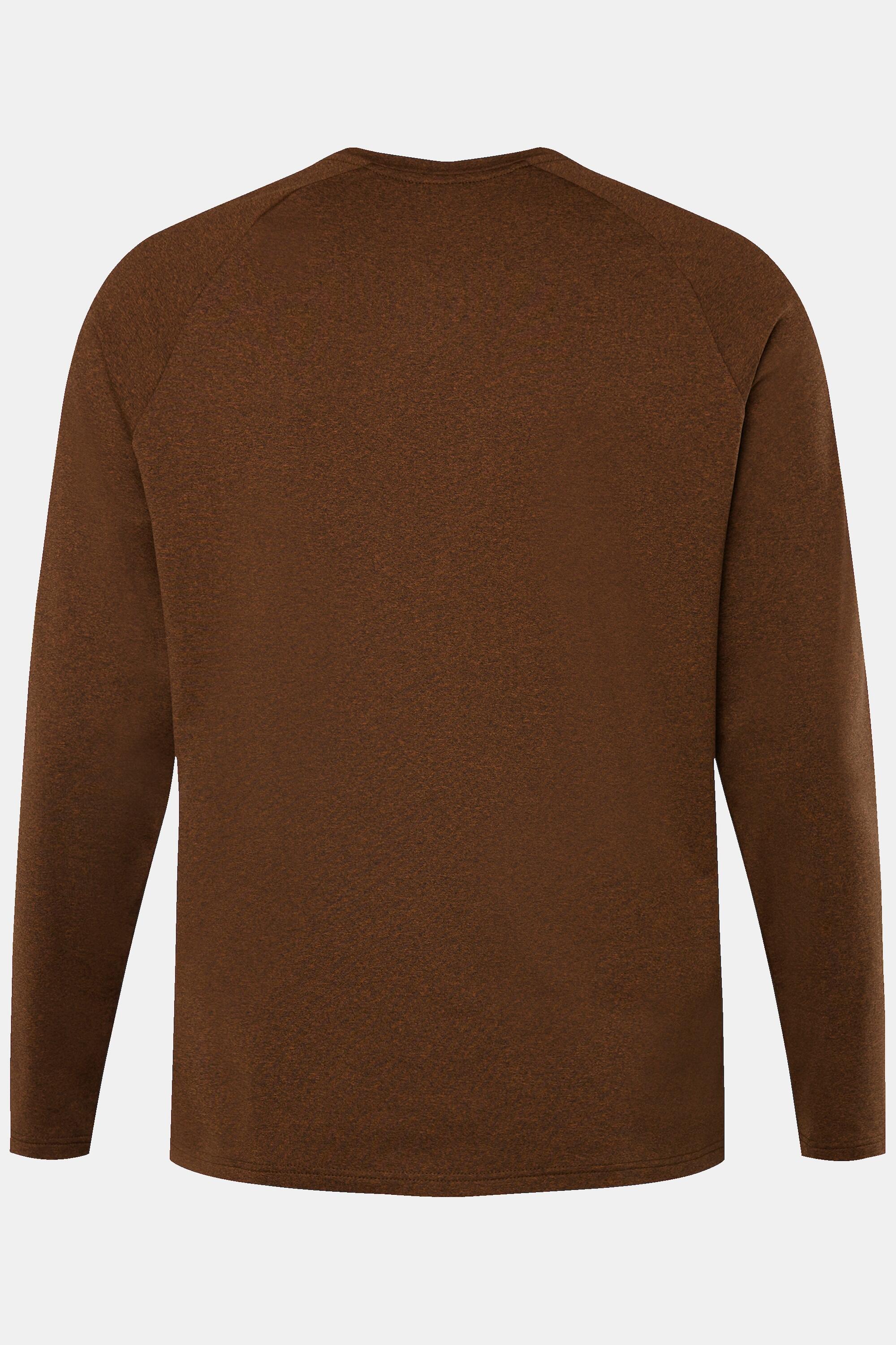 Hommes T-shirt technique FLEXNAMIC® manches longues et technologie QuickDry 4/4