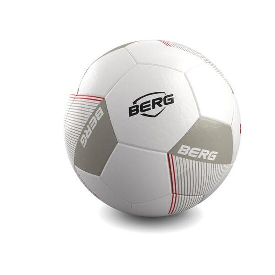 Football BERG Taille 5 - Blanc/Gris