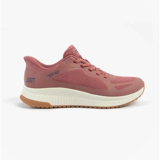 Zapatillas Skechers Mujer Bobs Squad 4 Rosas