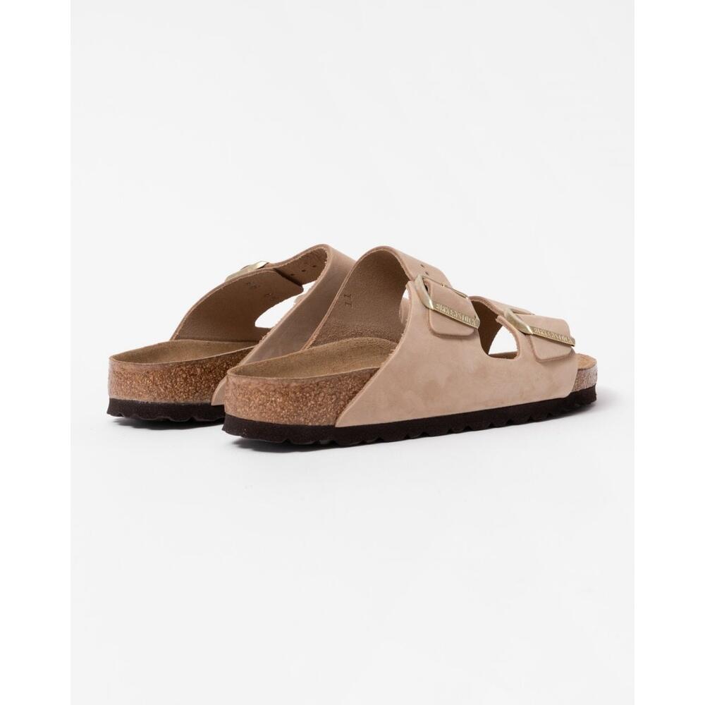 Sandales Birkenstock Arizona Sfb Cuir Nubuck Femme 2/5