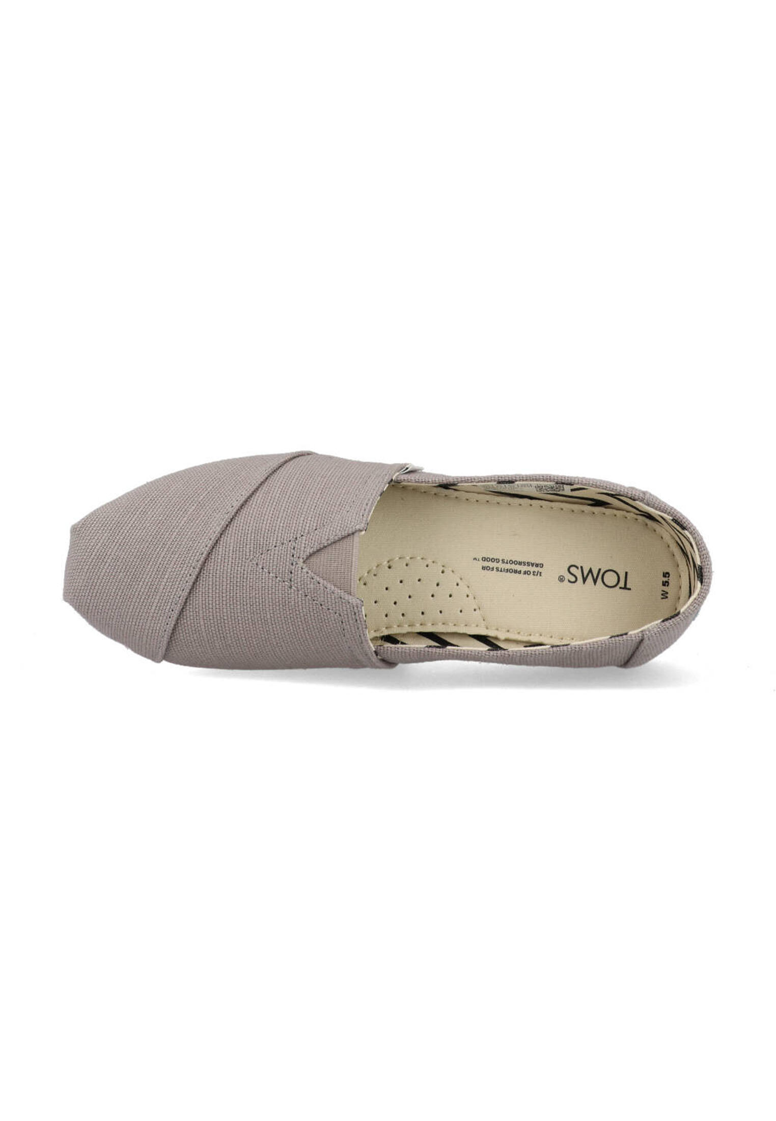 Toms Alpargata 10017741 Grijs-36 3/5