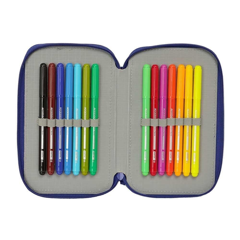 Trousse à crayons double FC Barcelone 2025/26 4/5