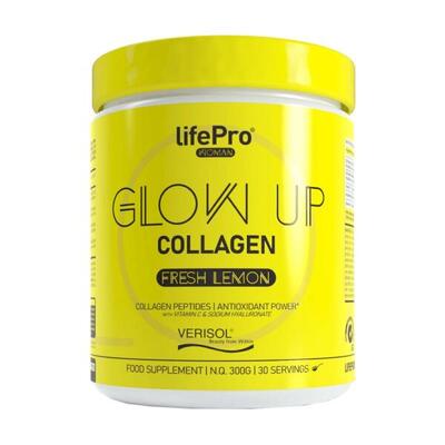 Glow up collageen - 300g karamel cappuccino lifepro