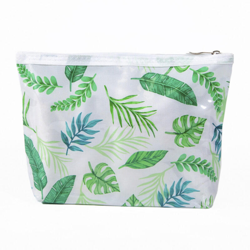 SACO DE AGULHA IMPERMEÁVEL COM FOLHAS VERDES 7/7