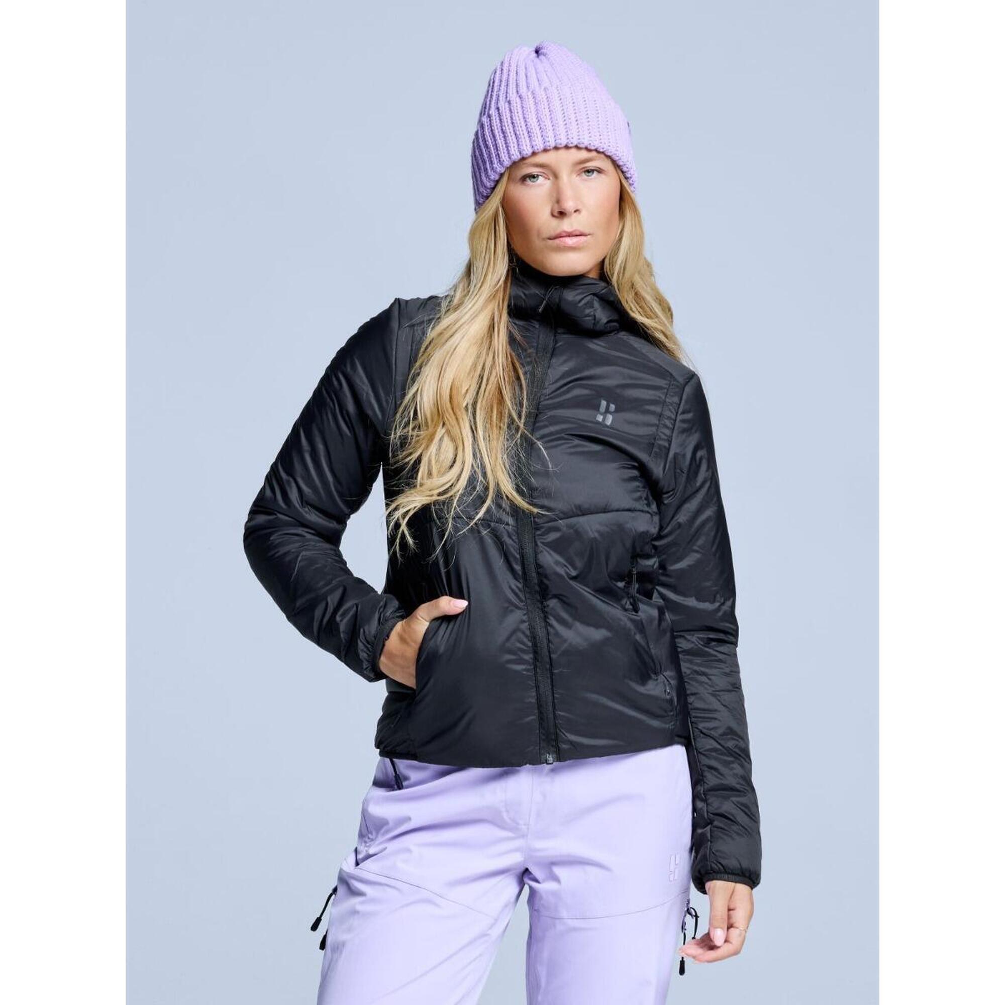 Poederbaas - Doudoune - Couche Intermédiaire De Ski - Femme - Freeride - Noir - Veste - Noir - Decathlon