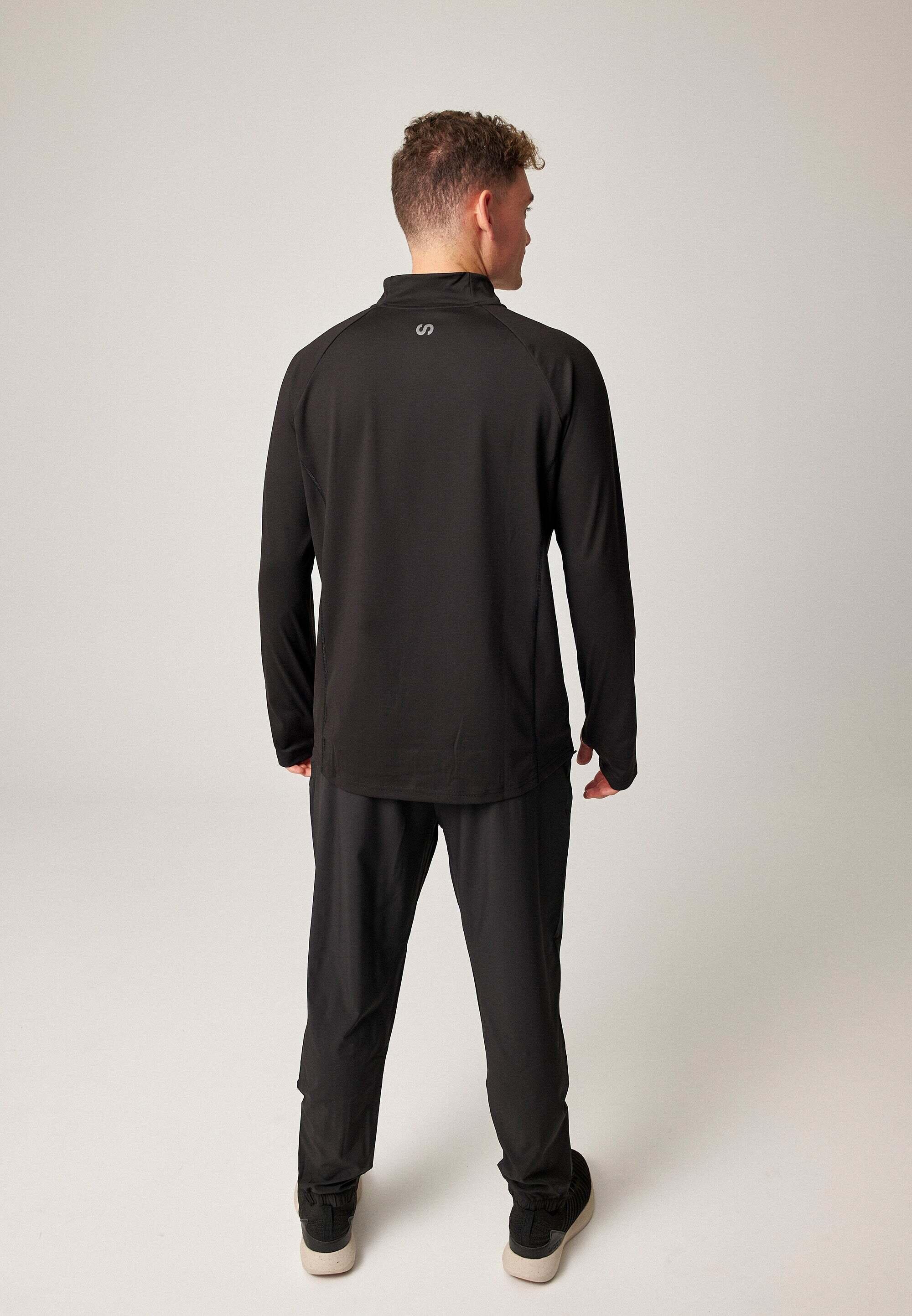 1/2 ZIP SPORTSHIRT LANGARM HERREN 3/6