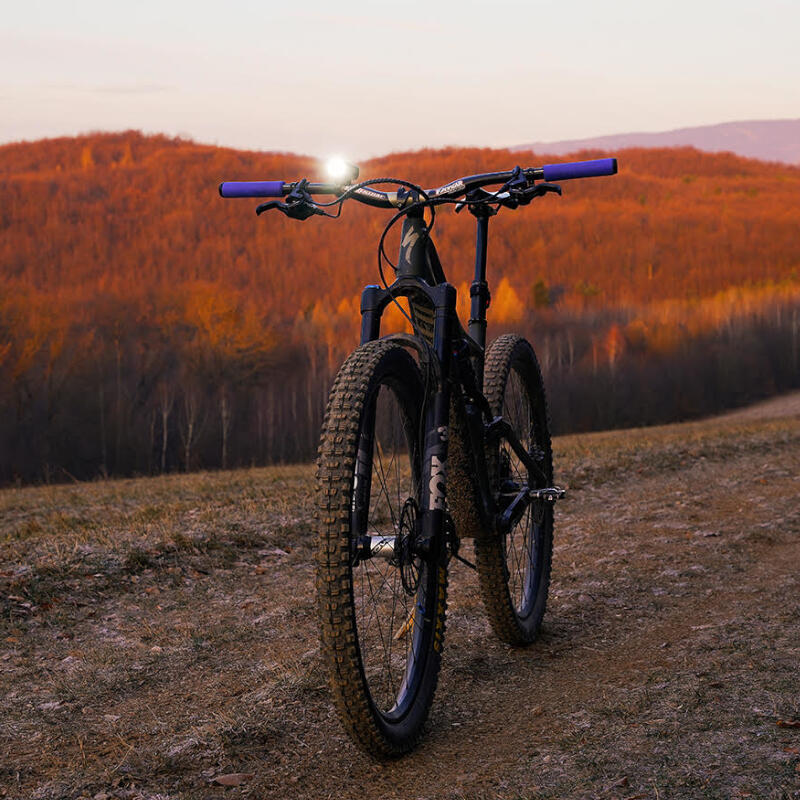 Zestaw lampek rowerowych P2R Lumoix 120 przód + tył 5/7